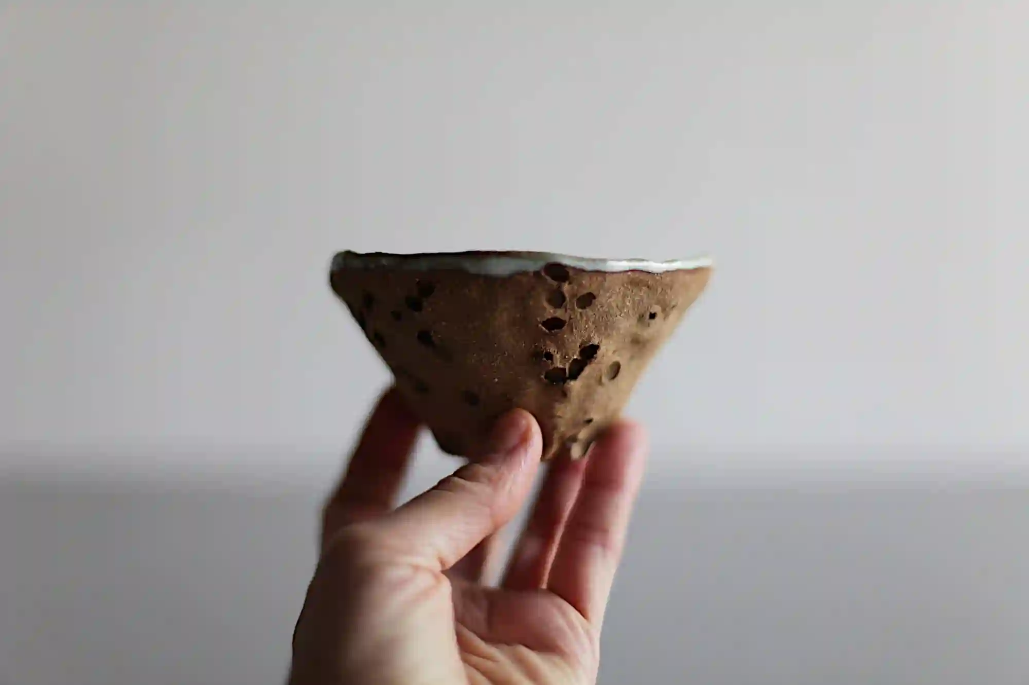 Tazón de té pellizcado a mano 110ml