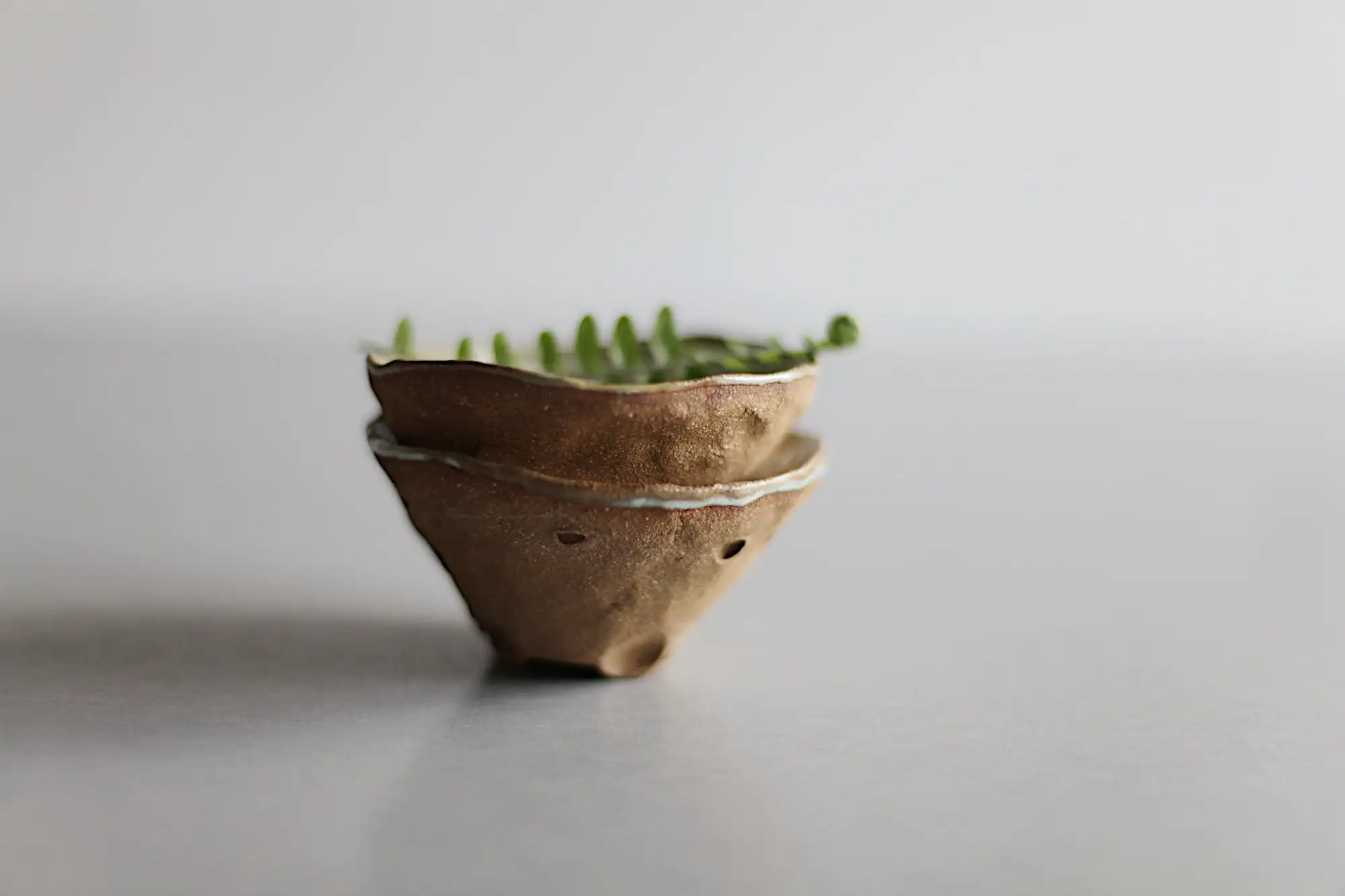 Tazón de té pellizcado a mano 110ml - Imagen 4