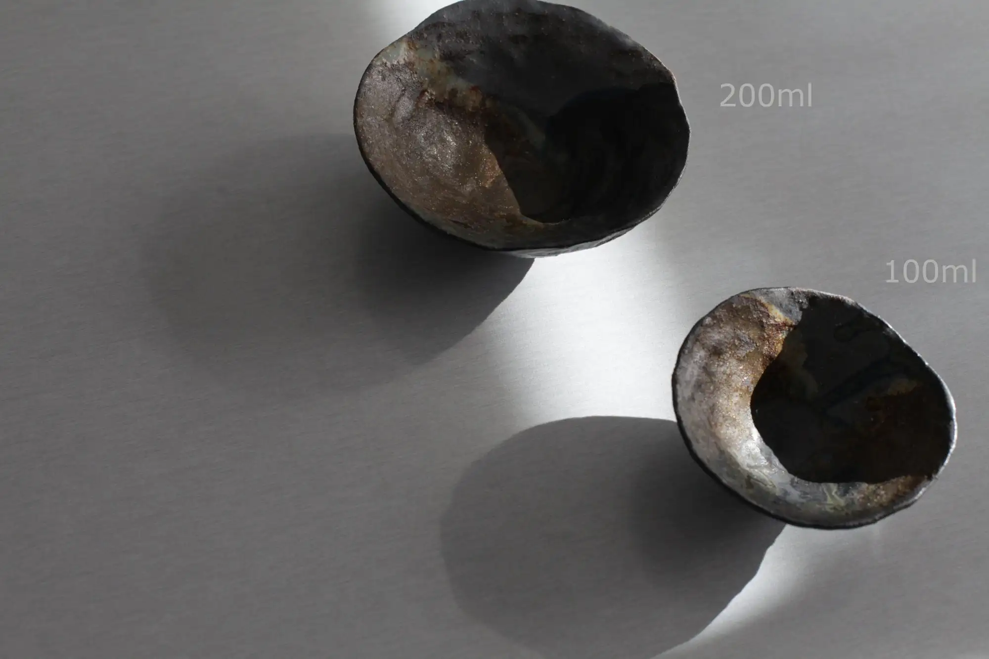Tazón de té de lava - tazón de té de 100 ml, tazón de gongfu cha, chawan - Imagen 14