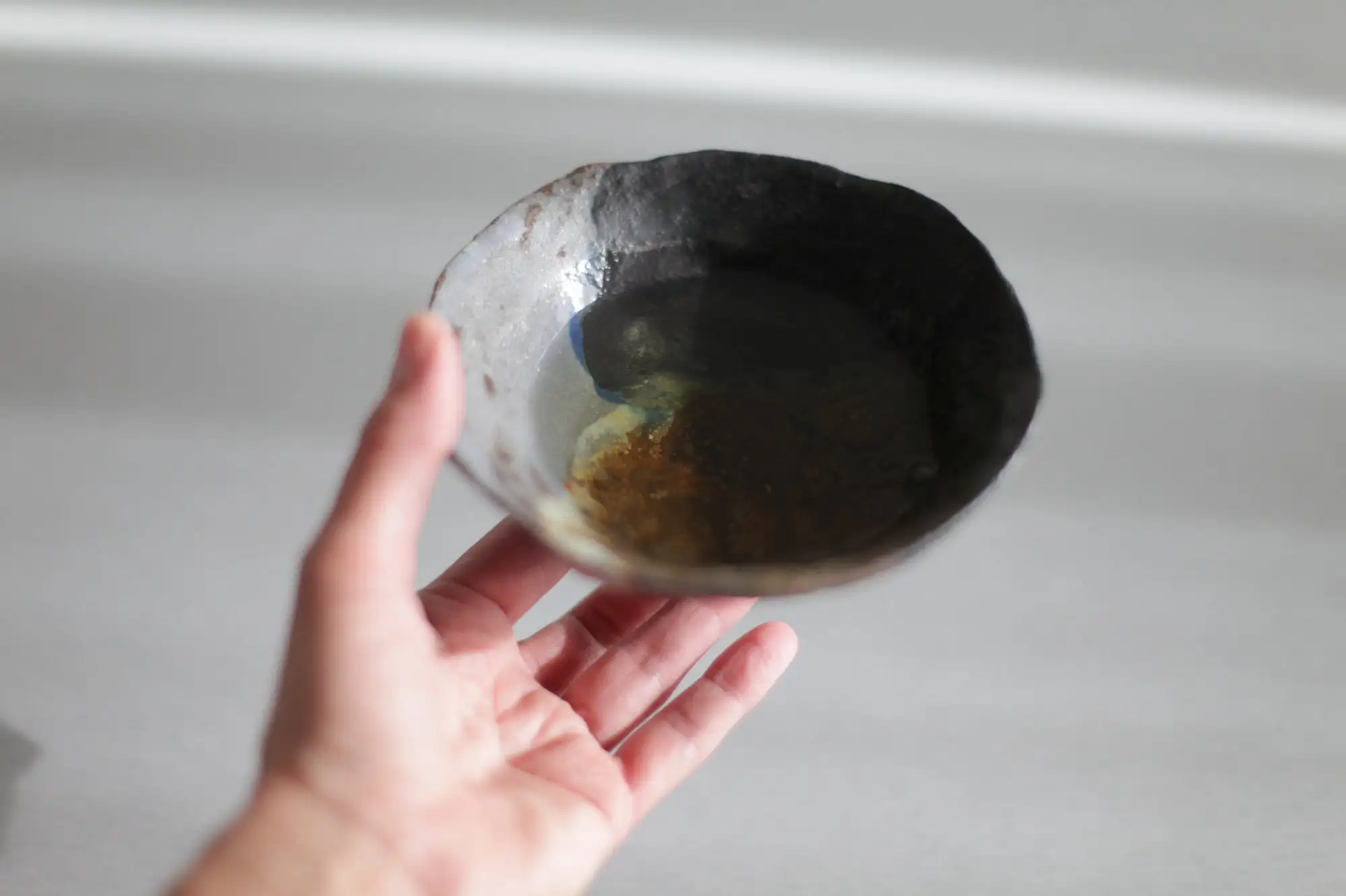 Tazón de té de lava - tazón de té de 200 ml, tazón de gongfu cha, chawan - Imagen 2
