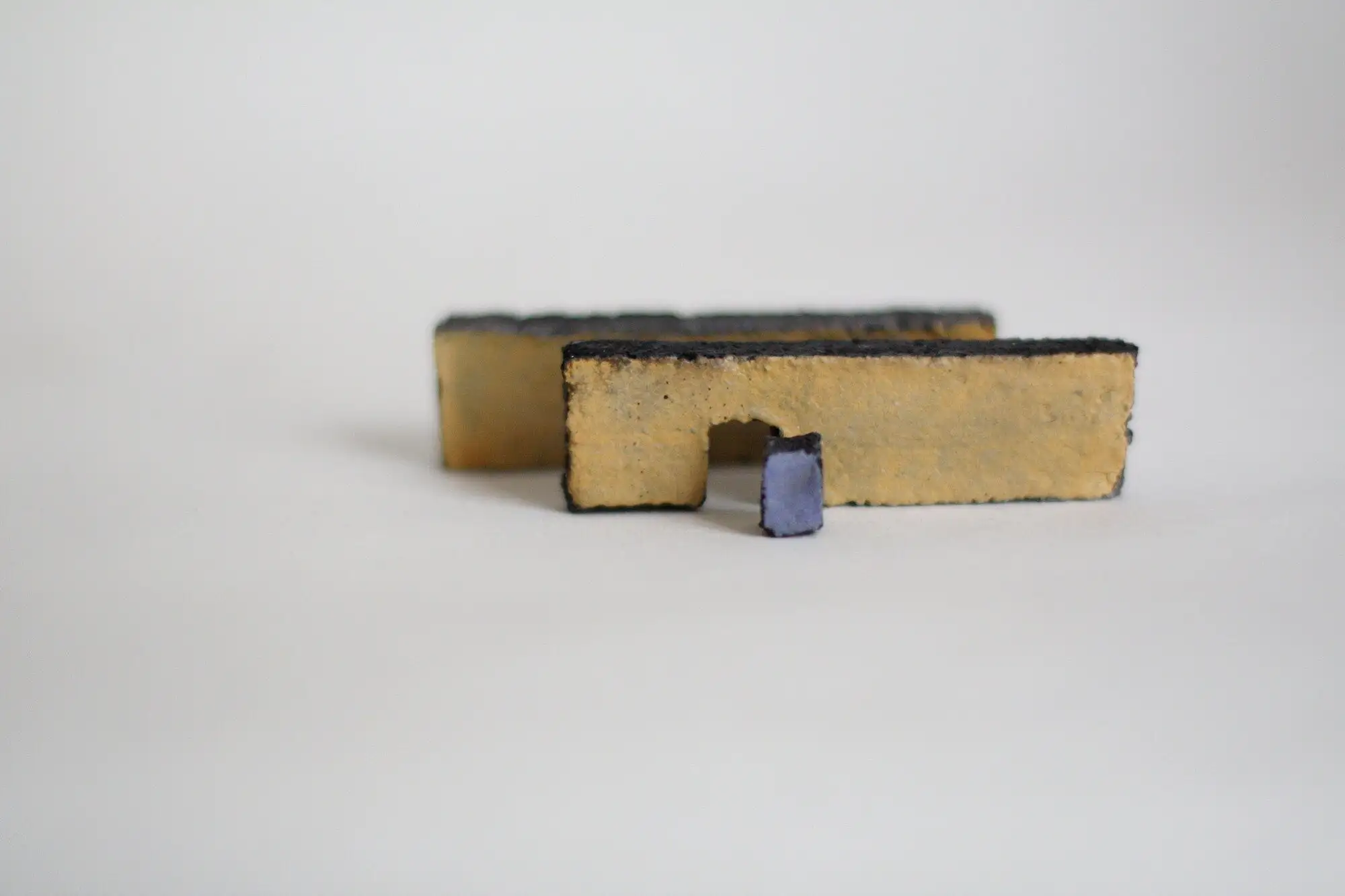 Minimal ceramic sculpture