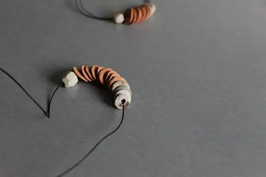 Emociones encontradas - Collar de cuentas de otoño - listo para enviar