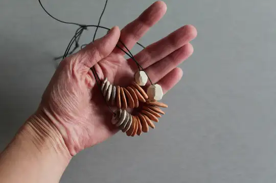 Emociones encontradas - Collar de cuentas de otoño - listo para enviar - Imagen 3