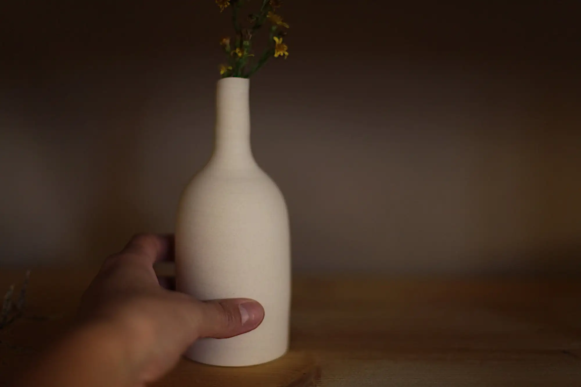 Off white small bottle - Image 2