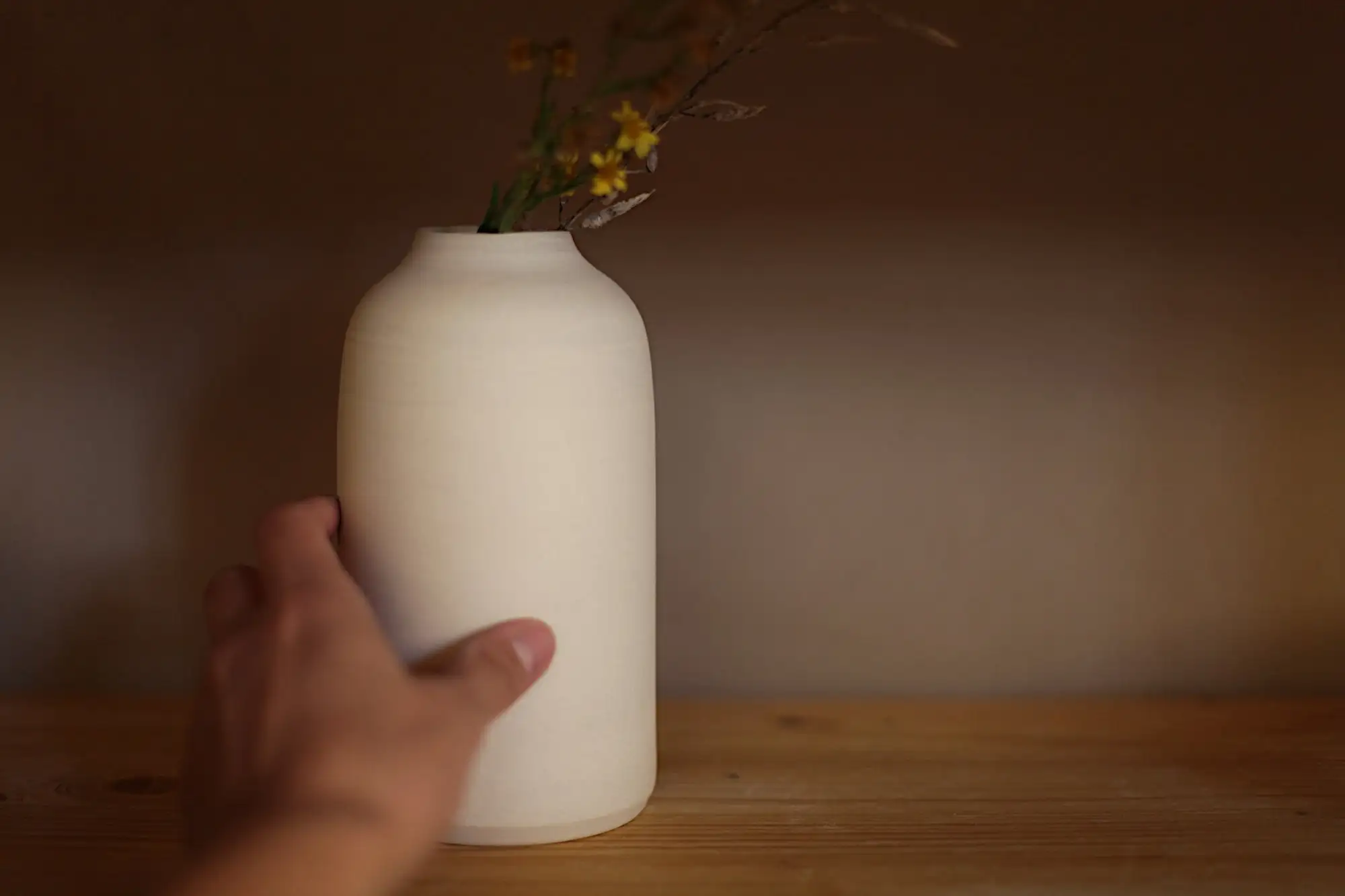 Off white vase - Image 2