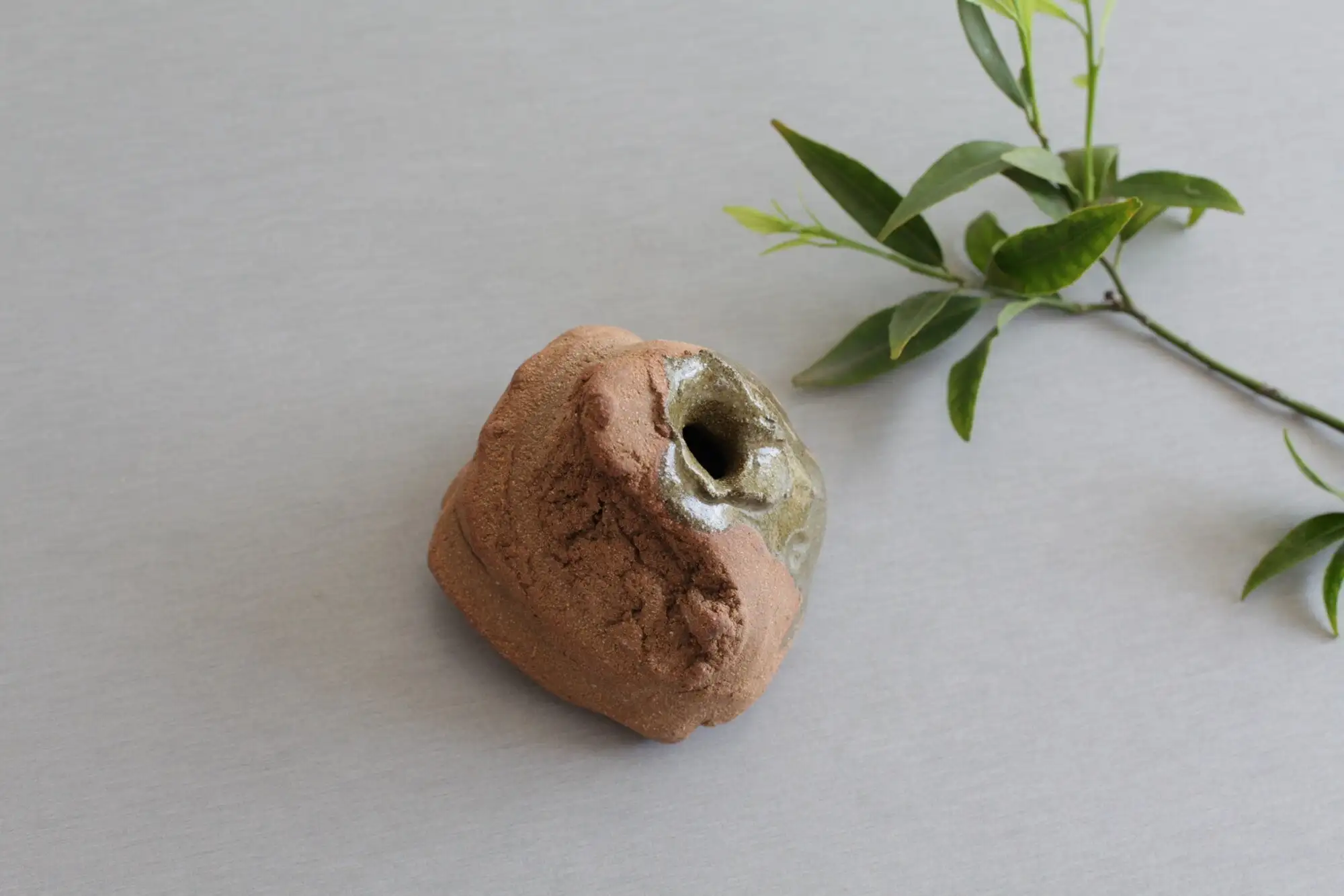 Jarrón de cogollos orgánicos - jarrón ikebana, pieza de acento - Imagen 7