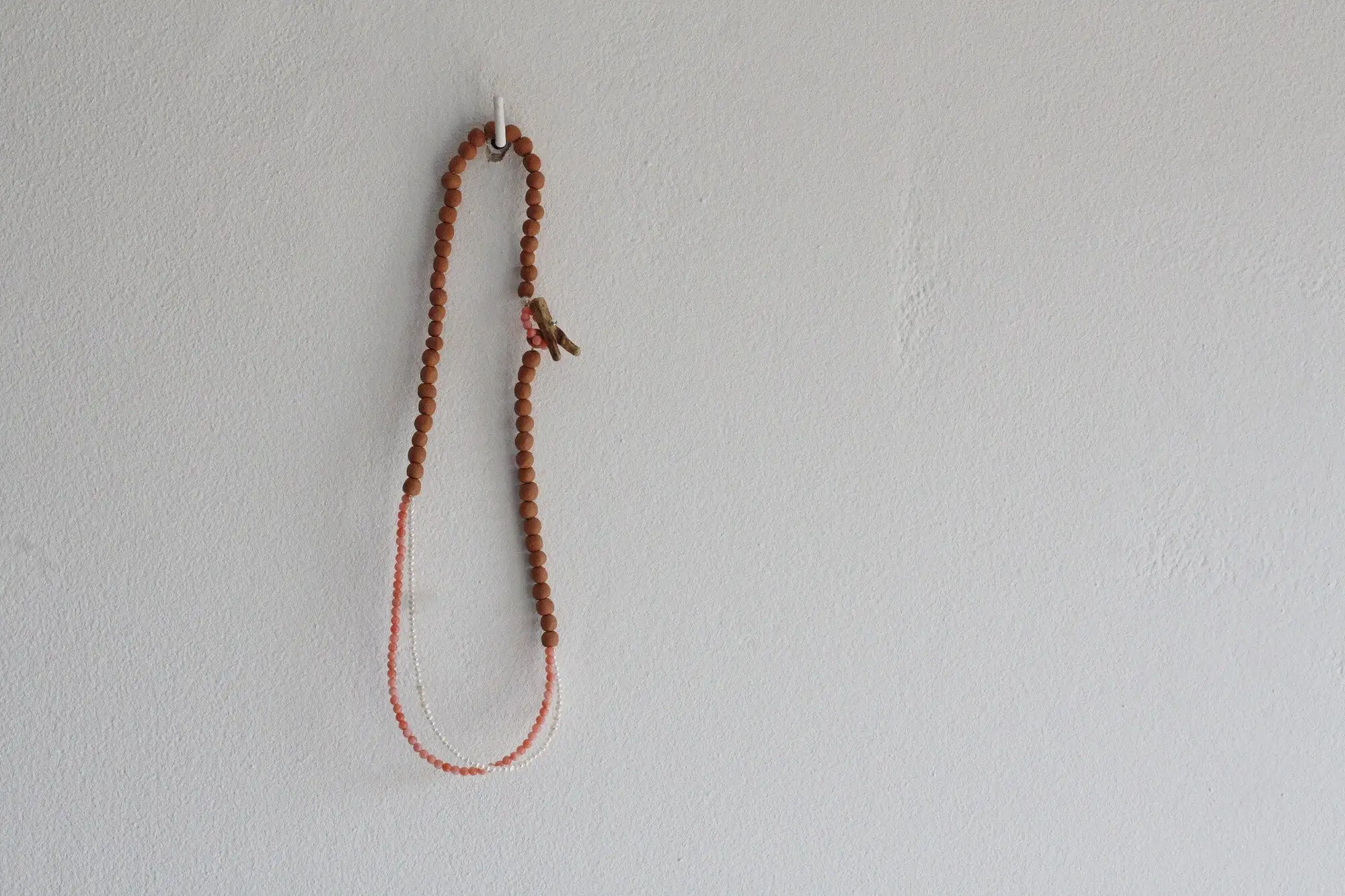 Rayo de luz - collar de cuentas cortas ooak - hecho a pedido - Imagen 6