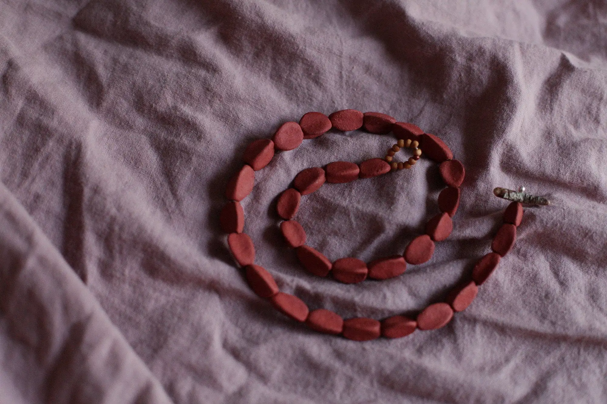 Seeds of good hope - handmade ceramic necklace - ready to ship - Image 7