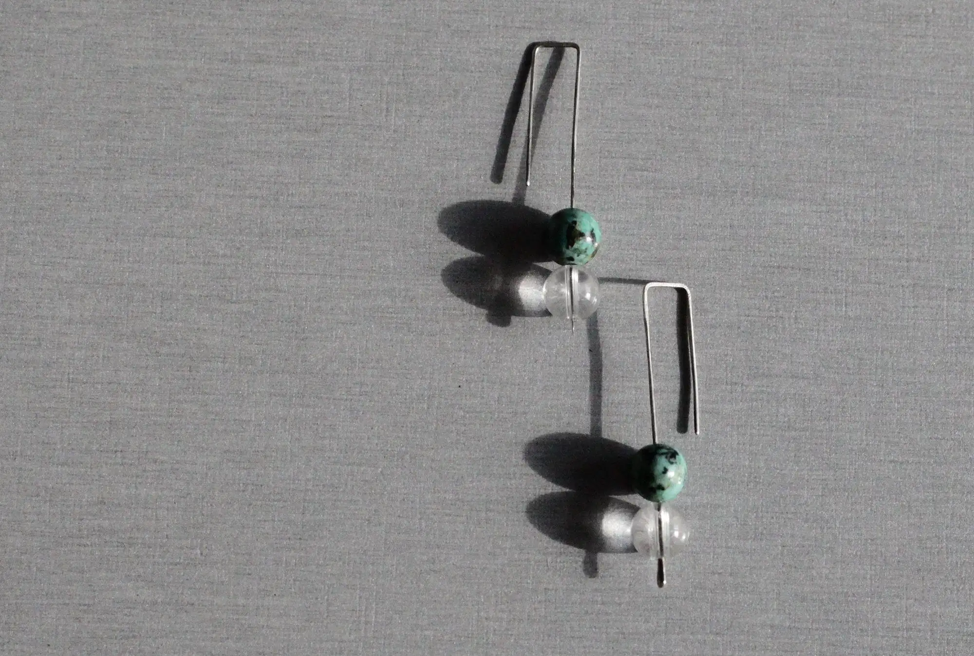 Pendientes de plata de primera ley placeres simples
