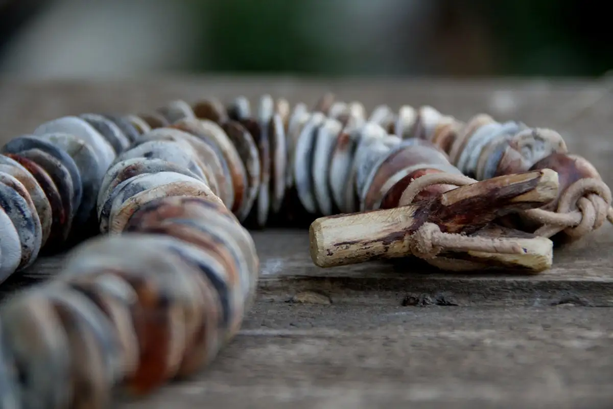 Rebanadas de vida - Levantado de las cenizas - collar de cerámica ooak cocido en pozo - Hecho a la medida - Imagen 5