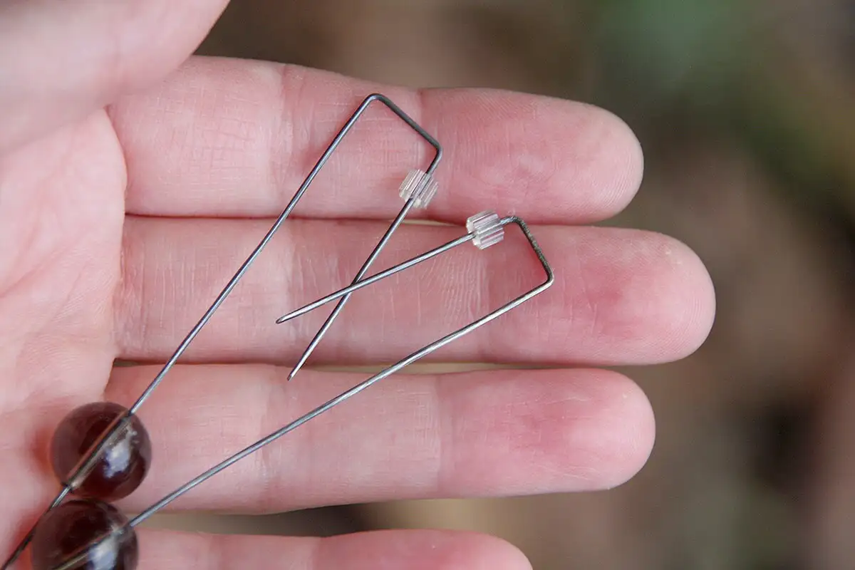Smoky quartz - long dangle earrings - oxidized sterling silver - Image 4