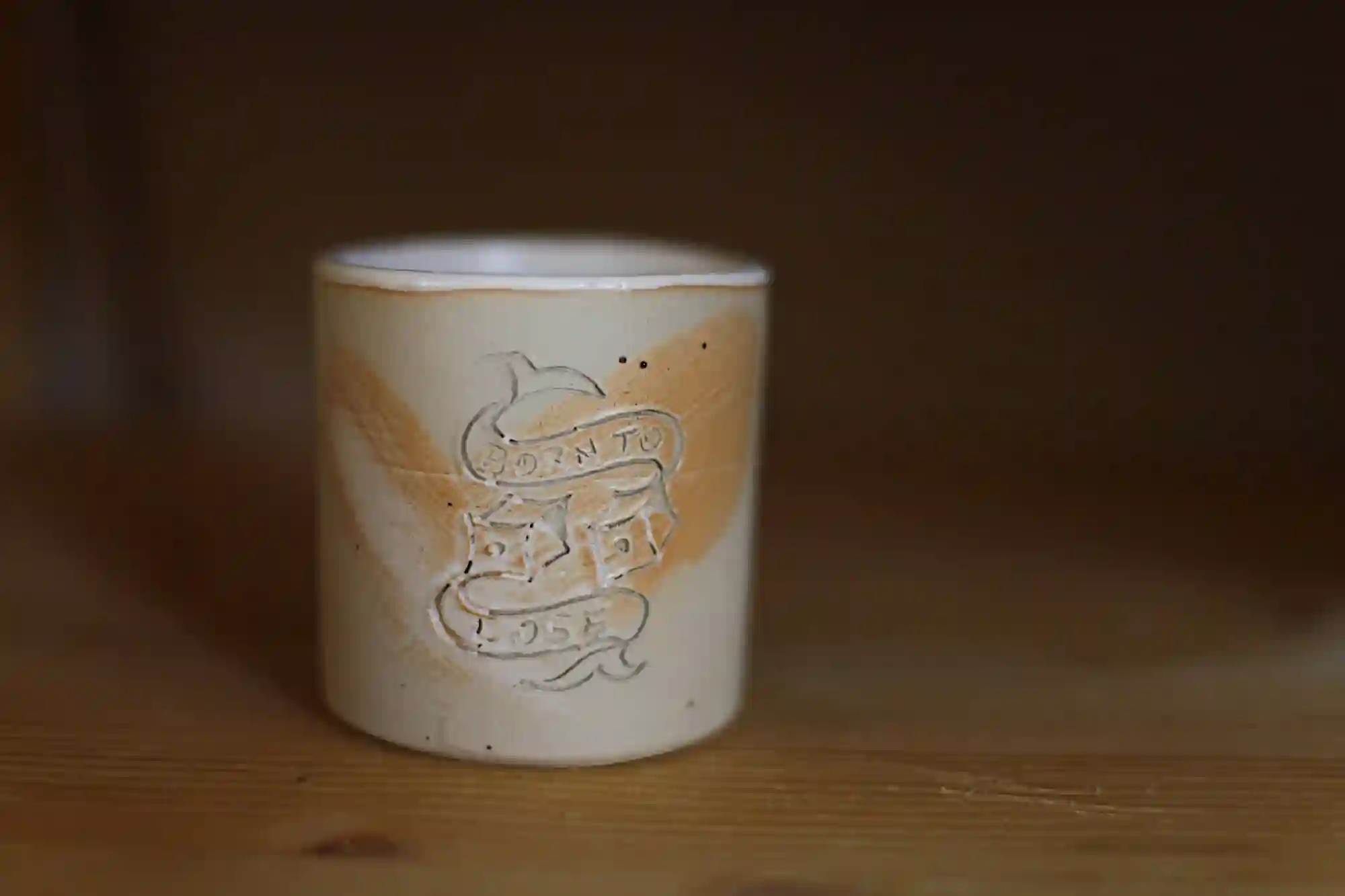 Taza tatuada - Born to Loose - colaboración con el tatuador Norman Sanchez