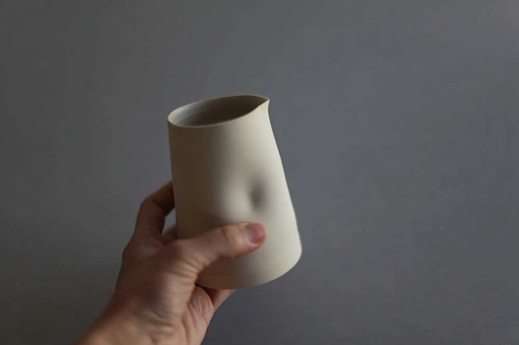 Juego de té - taza justa con dos tazas de té, Juego de sake - gres - Imagen 6