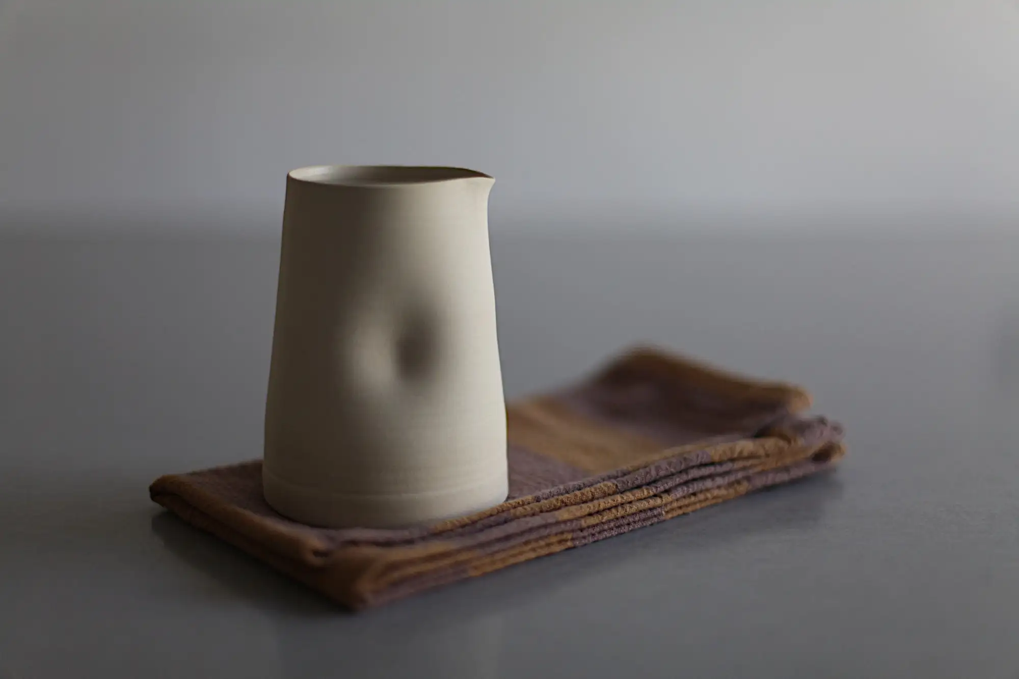 Juego de té - taza justa con dos tazas de té, Juego de sake - gres - Imagen 9
