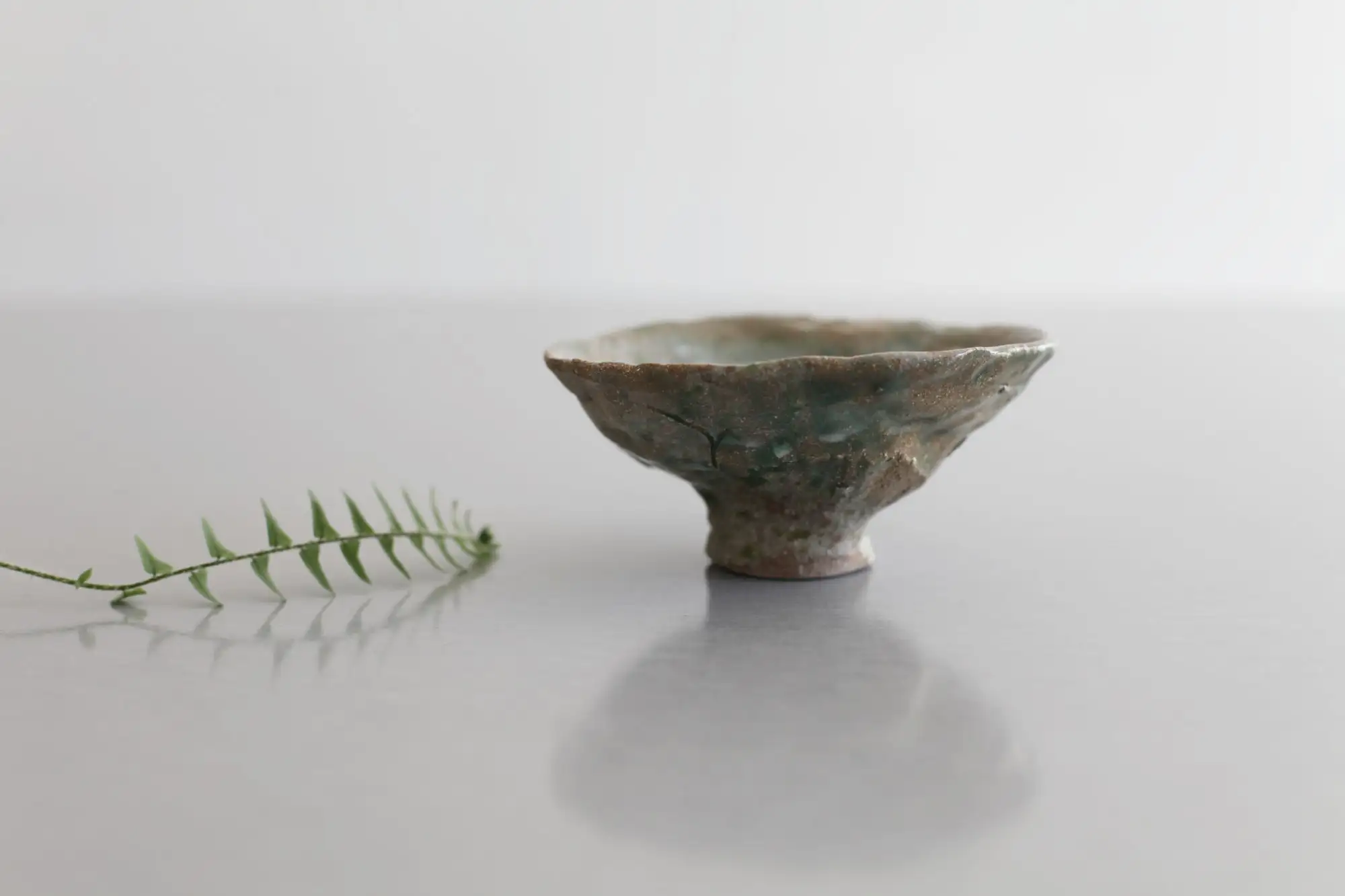 Tazón de té del valle: tazón de té de 80 ml, tazón de gongfu cha, chawan. B.