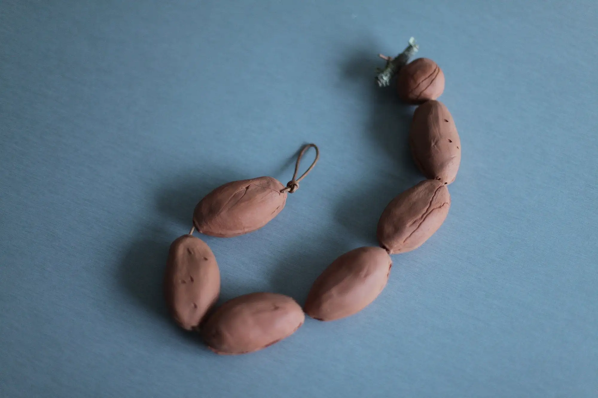 Collar de terracota Vol·lum - listo para enviar - OOAK - Imagen 5