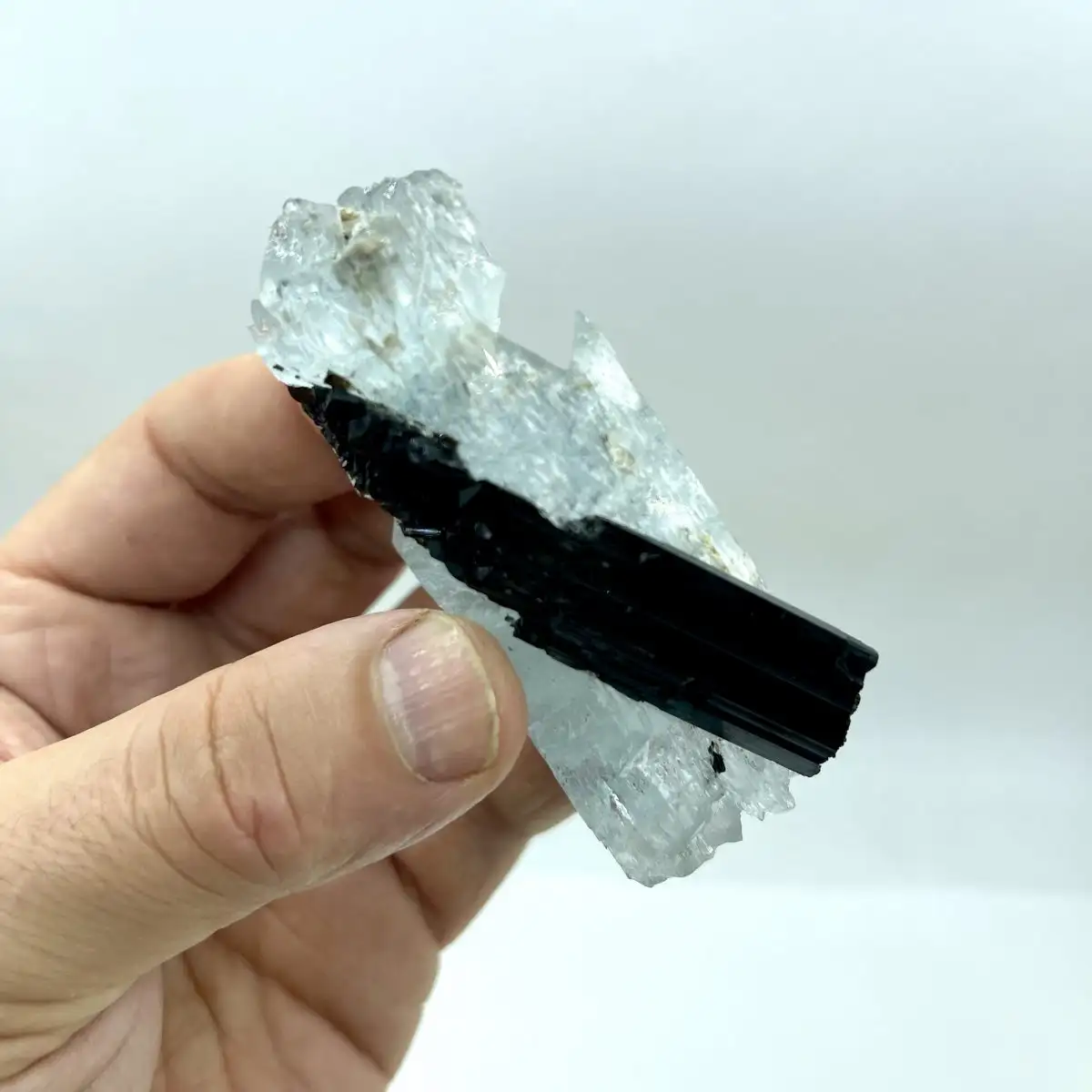 AGUAMARINA CON TURMALINA NEGRA - Imagen 4