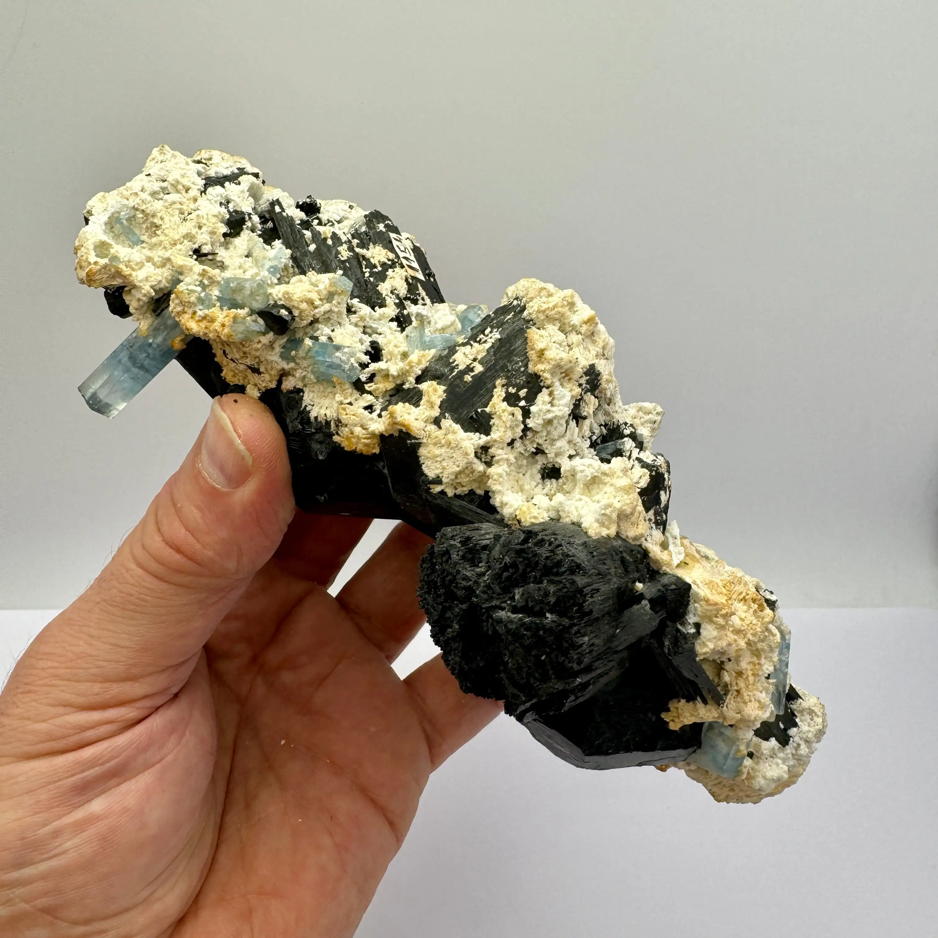 AGUAMARINA CON TURMALINA NEGRA - Imagen 5