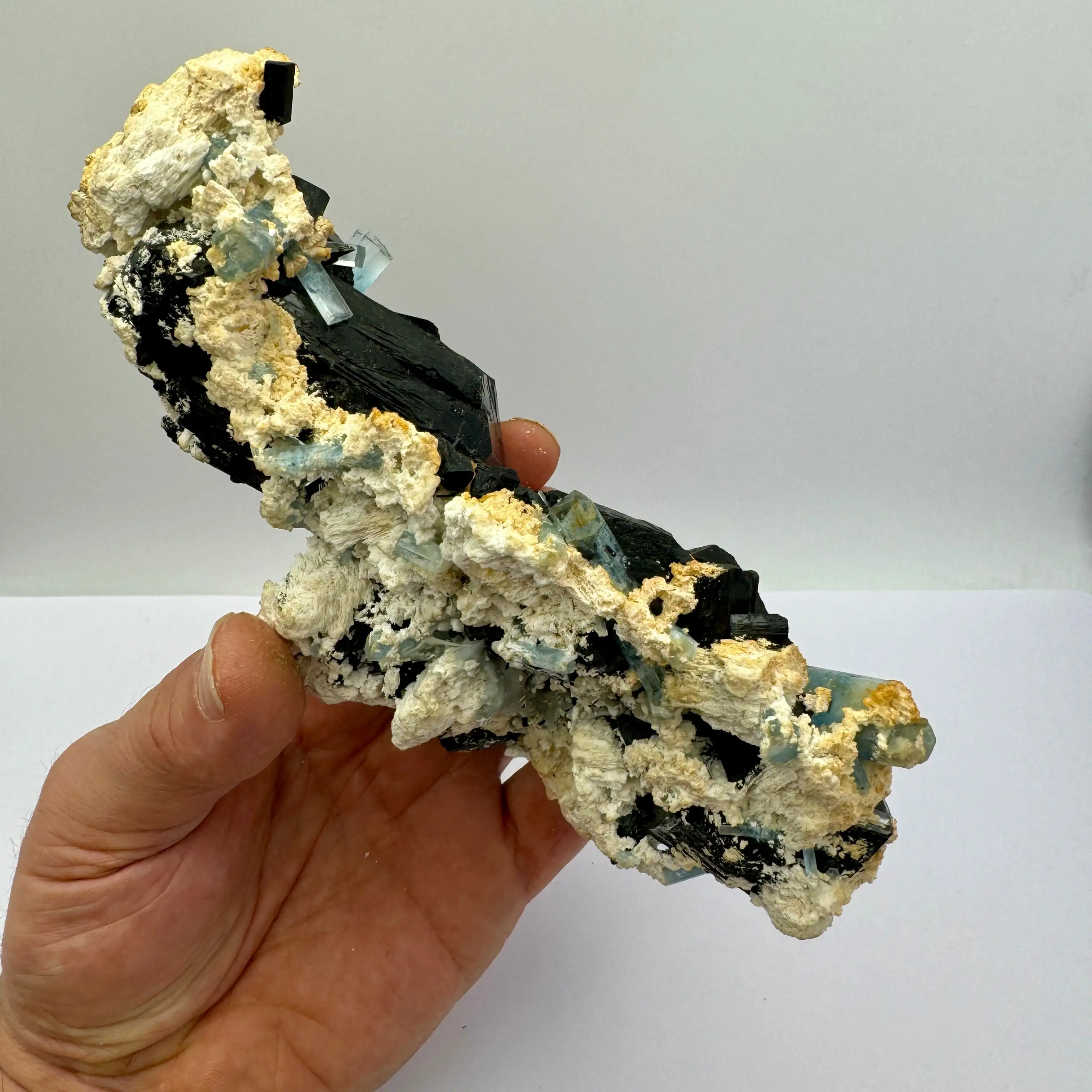 AGUAMARINA CON TURMALINA NEGRA - Imagen 7