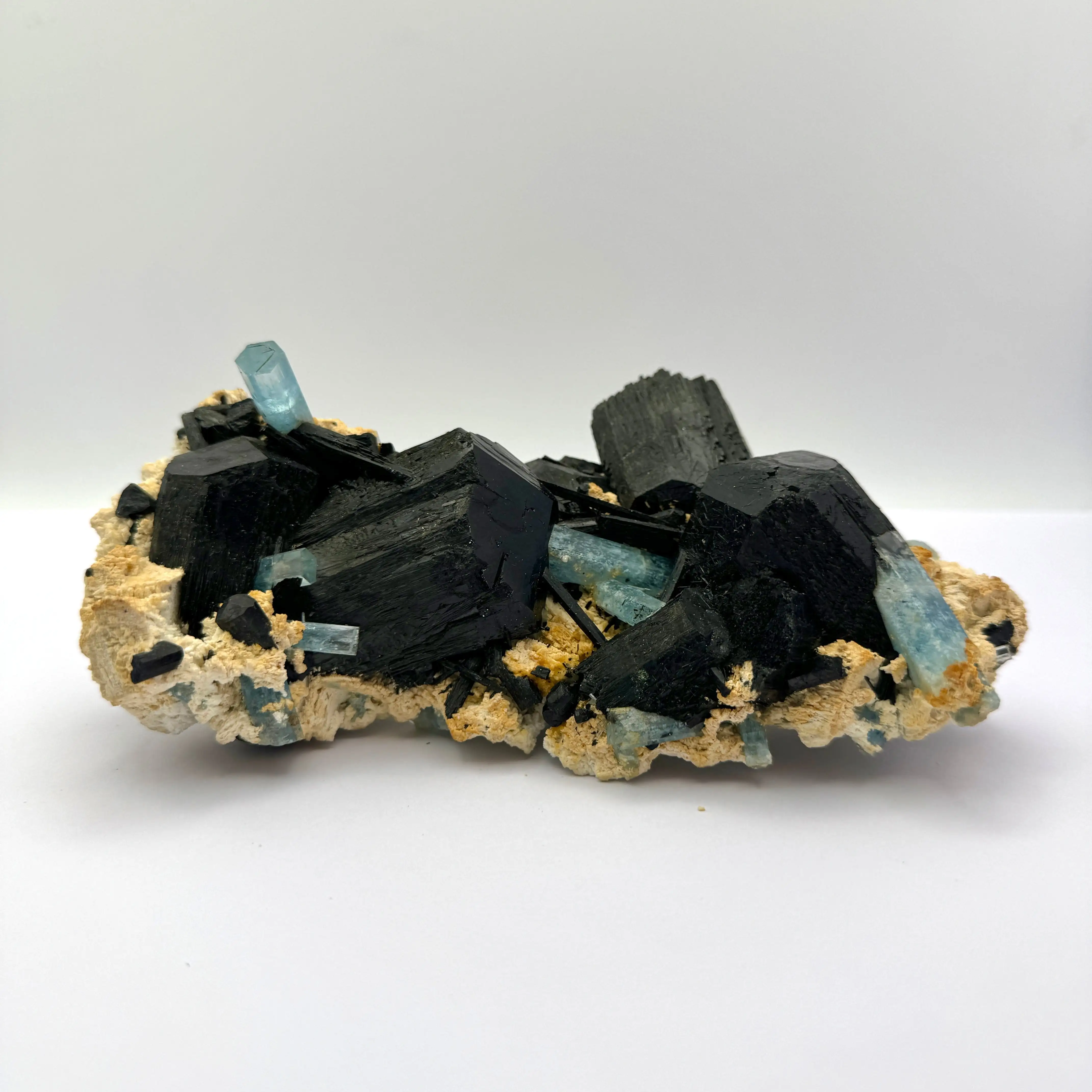 AGUAMARINA CON TURMALINA NEGRA - Imagen 8