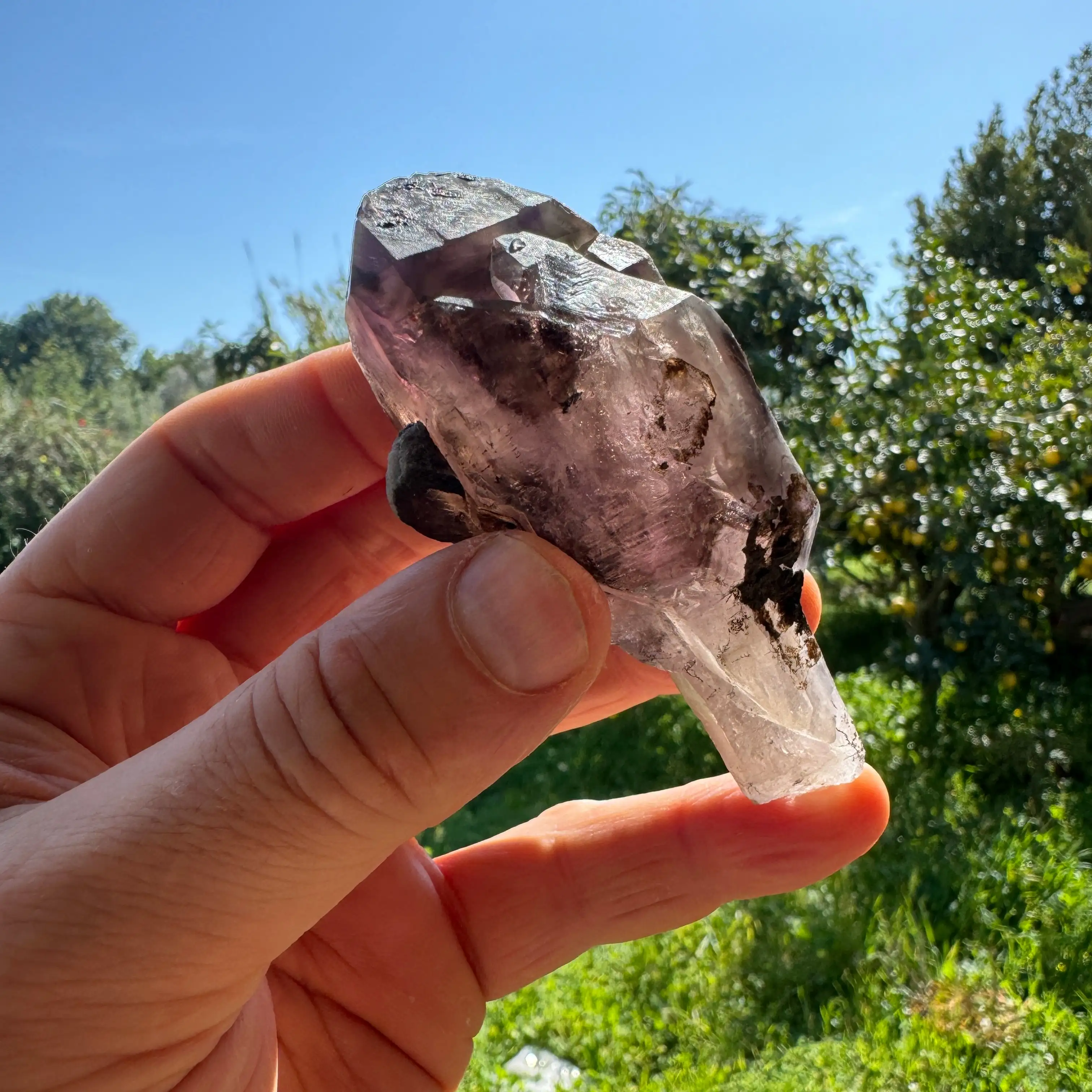 CETRO DE AMATISTA CON HEMATITA - Imagen 5