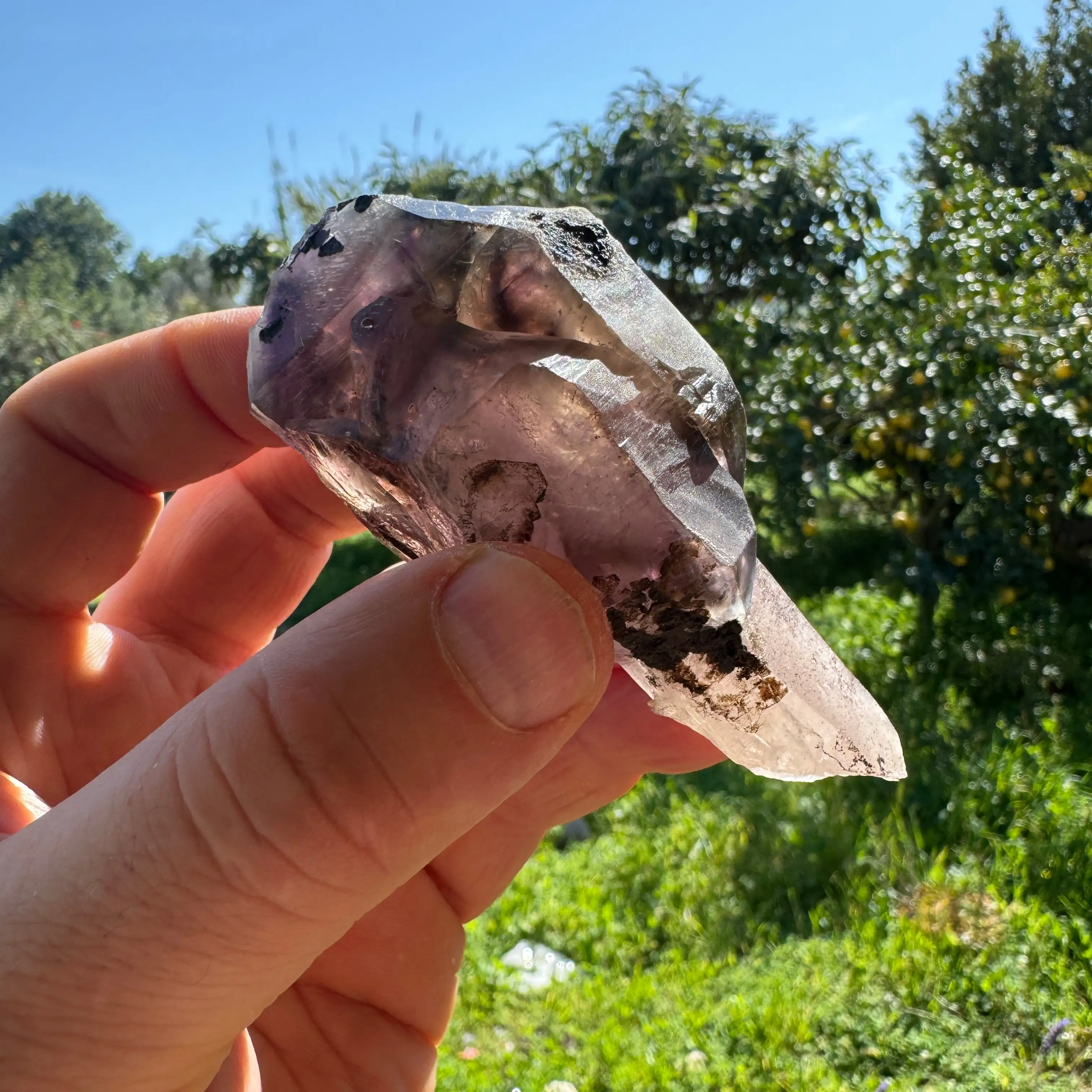 CETRO DE AMATISTA CON HEMATITA - Imagen 6