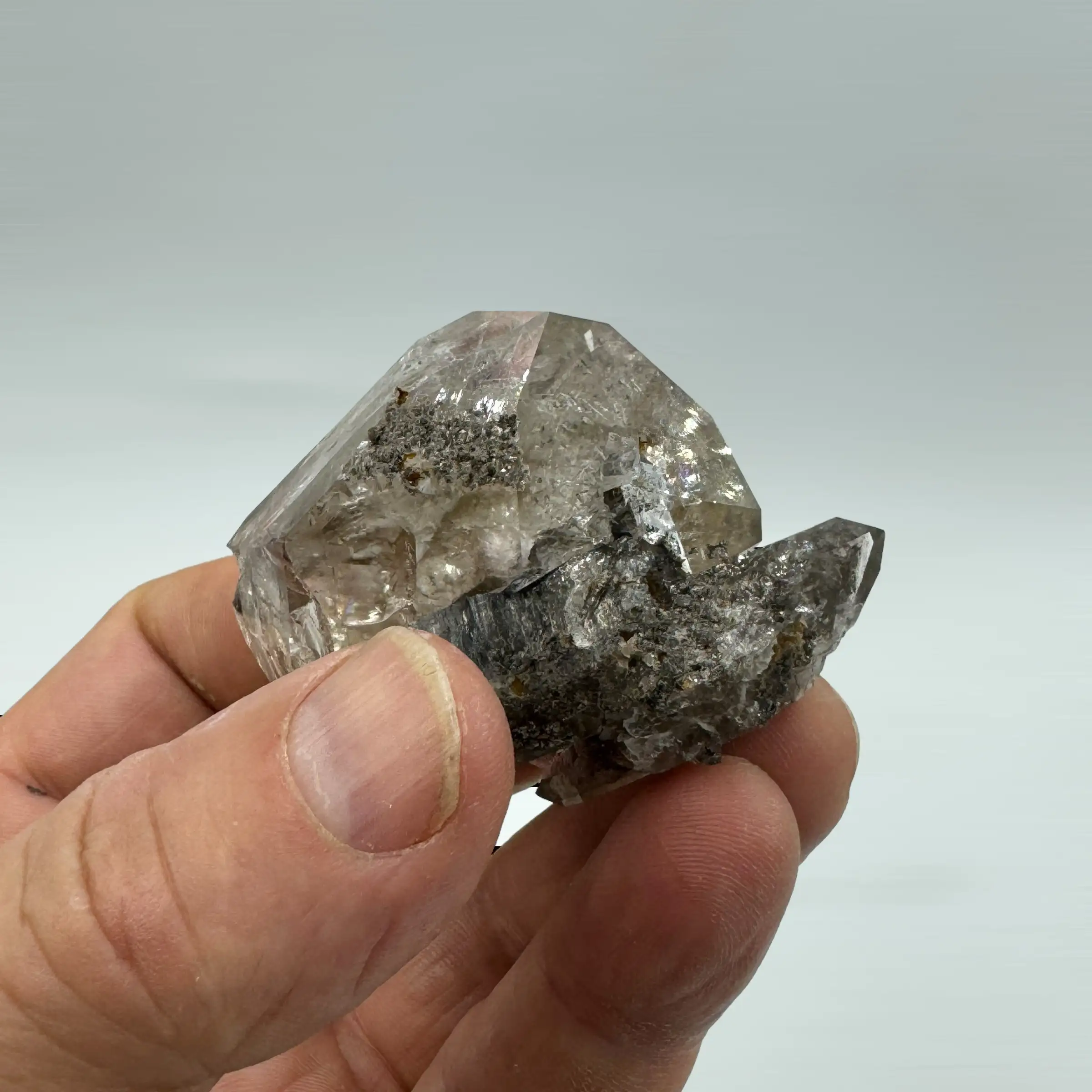 CUARZO CETRO DIAMANTE HERKIMER MAESTRO ISIS - Imagen 4