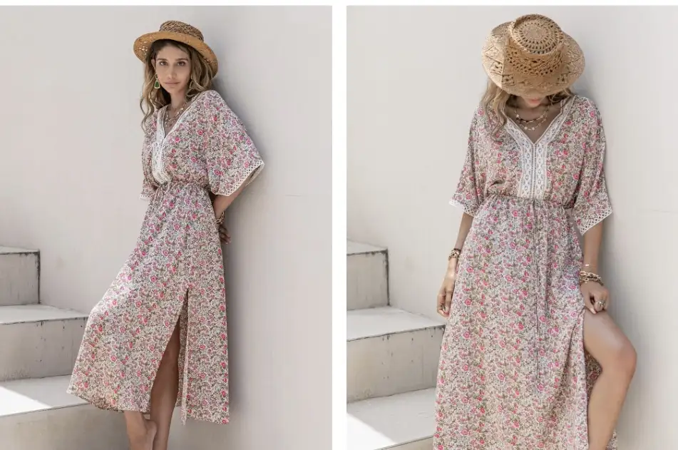 vestido flores - Imagen 5