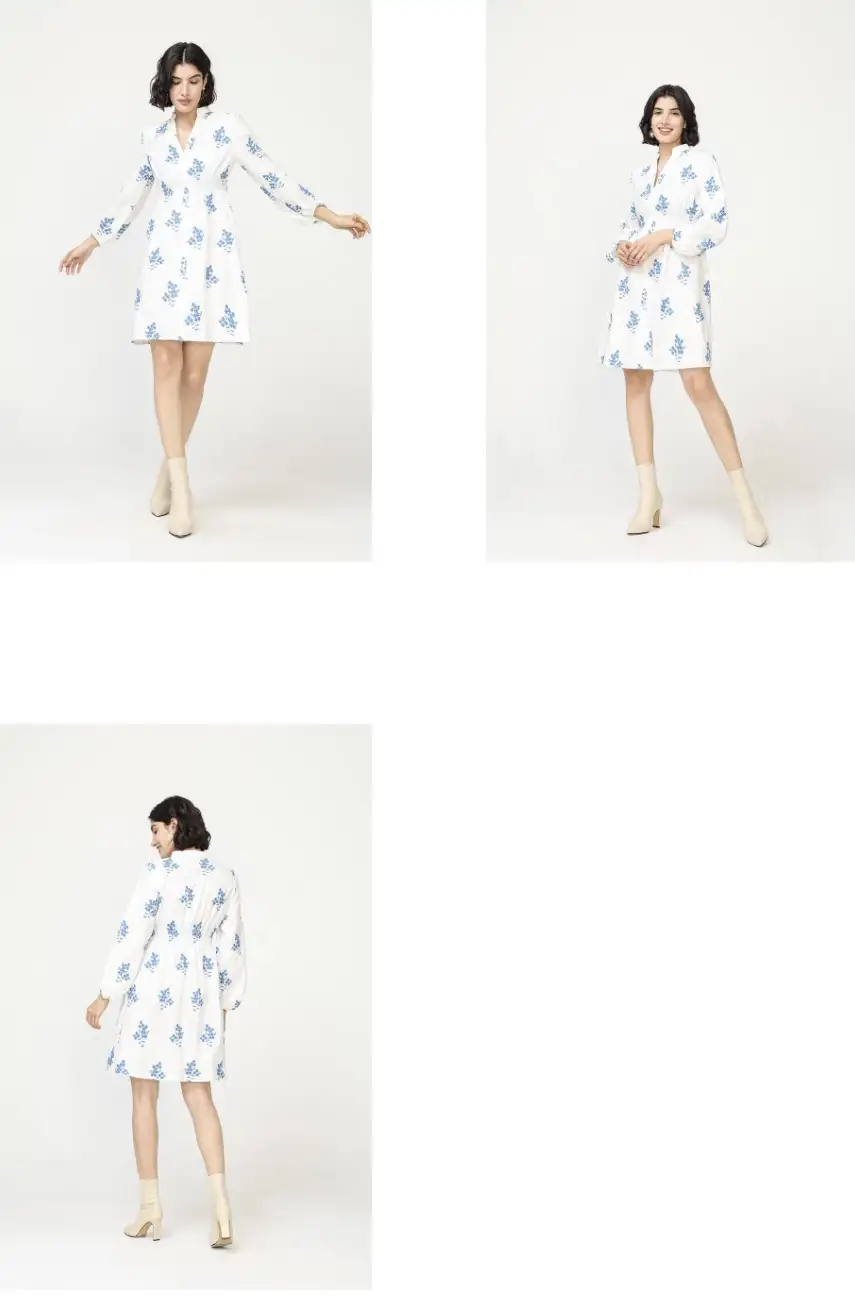 vestido blanco - Imagen 3