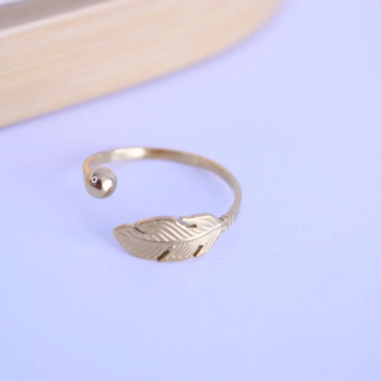 Anillo Pluma y Bola - Imagen 4