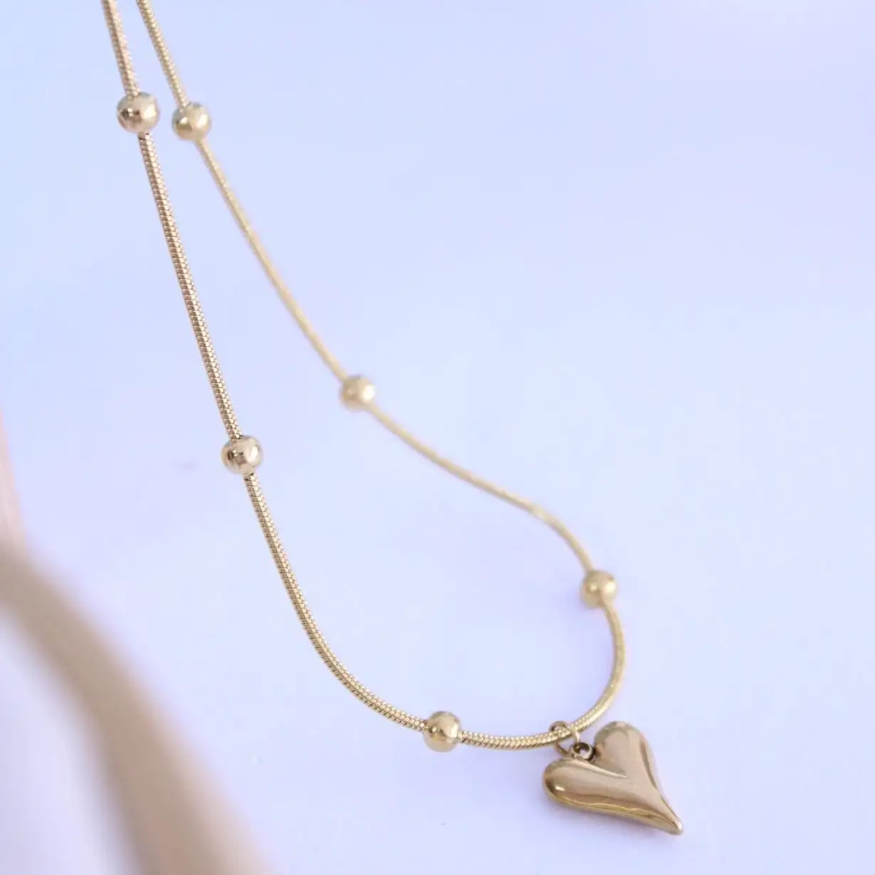 Collar Corazón Inflado - Imagen 5