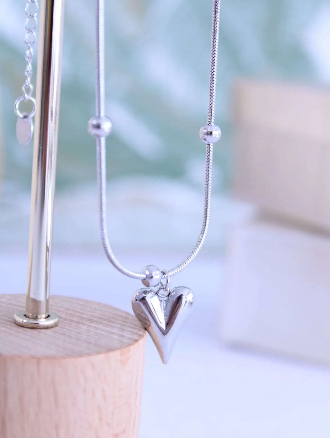 Collar Corazón Inflado - Imagen 6