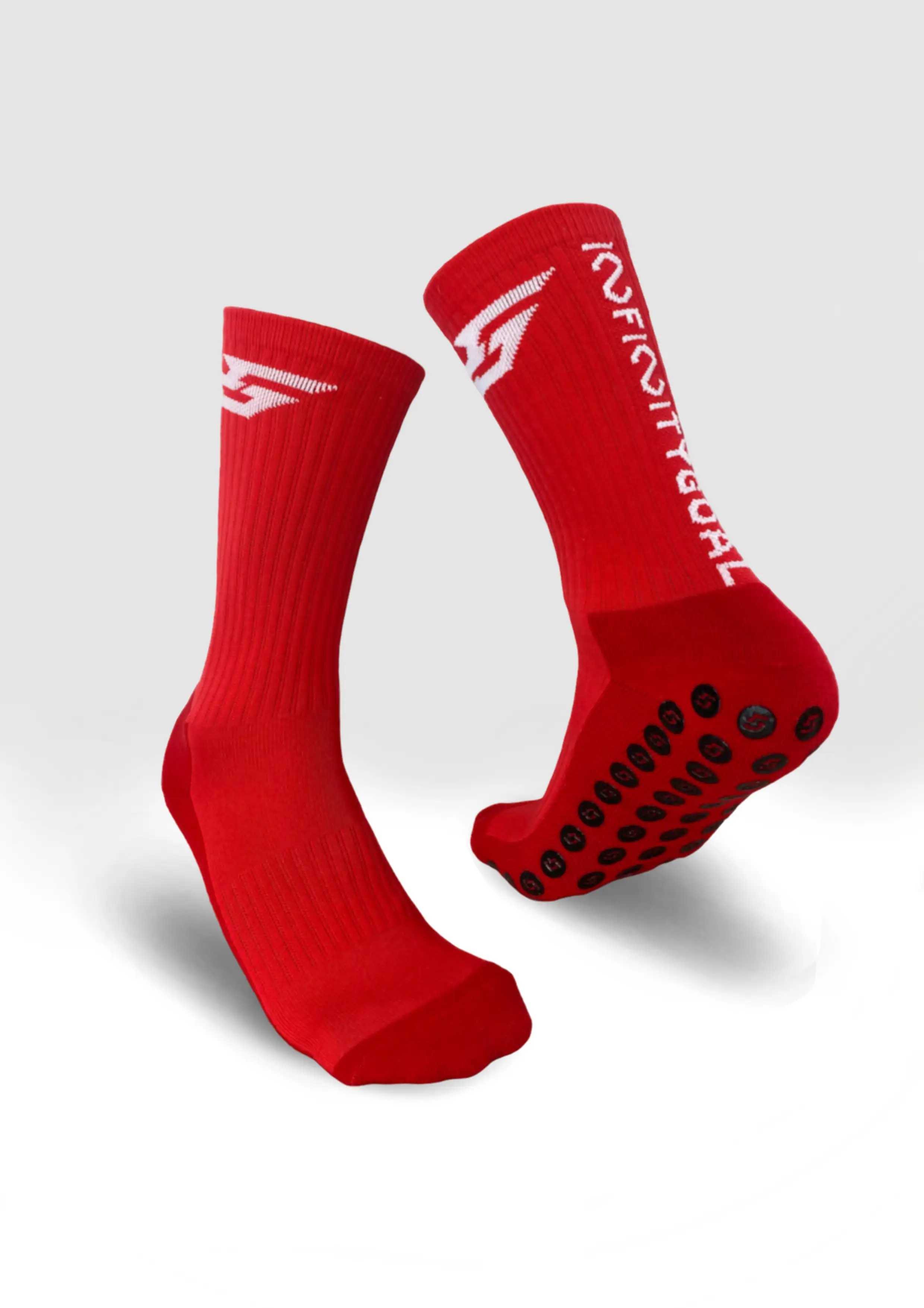 Red Non-Slip Sock - Image 4