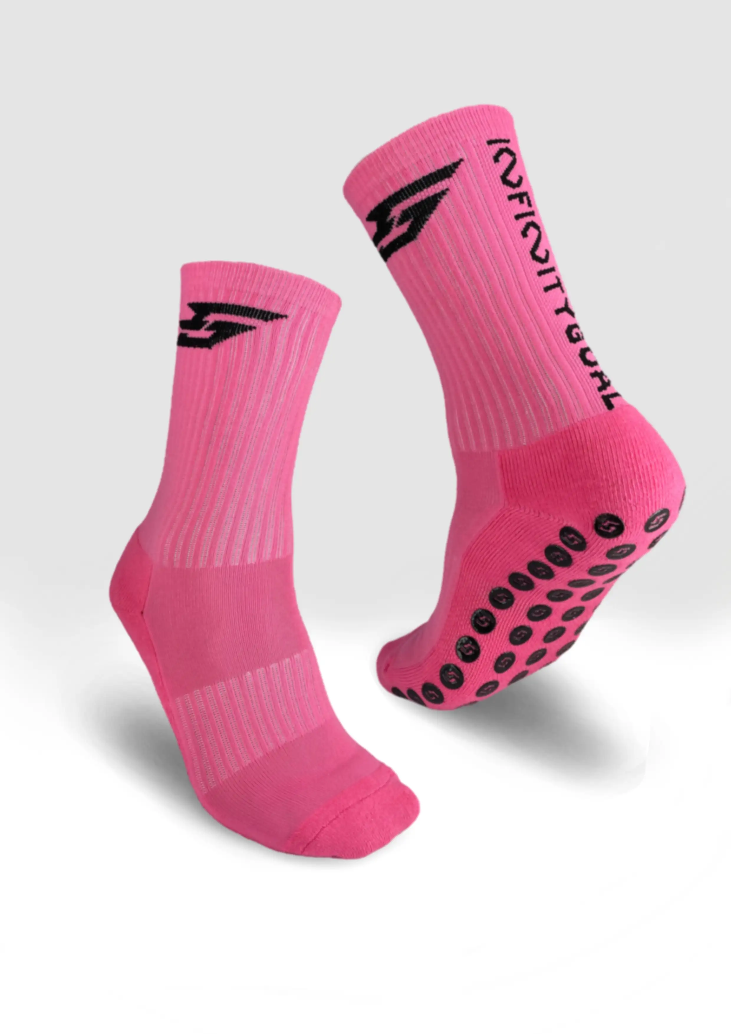 Pink Non-Slip Sock - Image 4