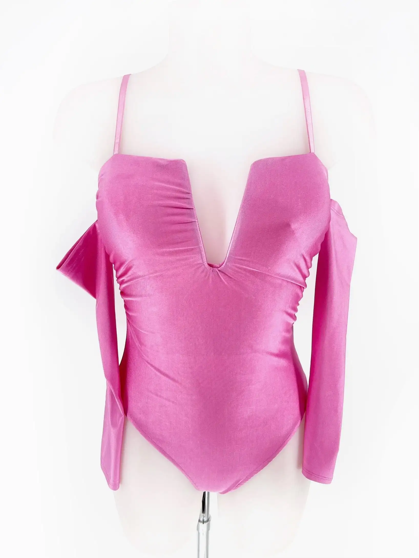 Body de lycra brillante - Imagen 4