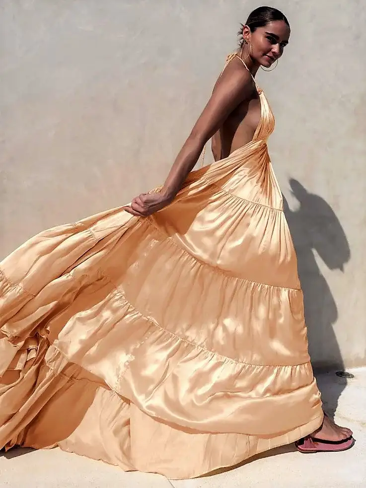VESTIDO MAXI LILIA - Imagen 4