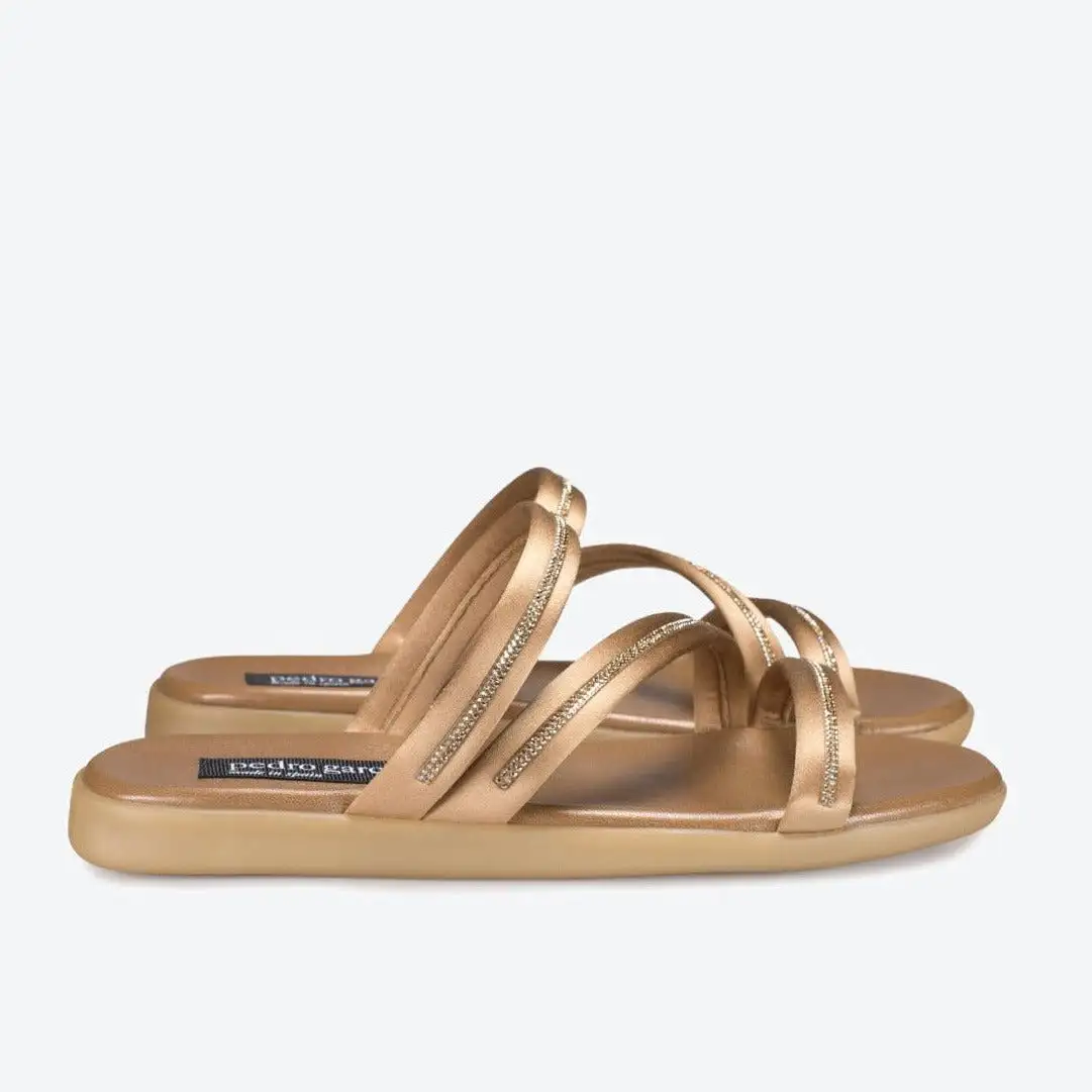 PEDRO GARCIA PILAR By Atelier Sandalia Joya Oro satinado - Imagen 7