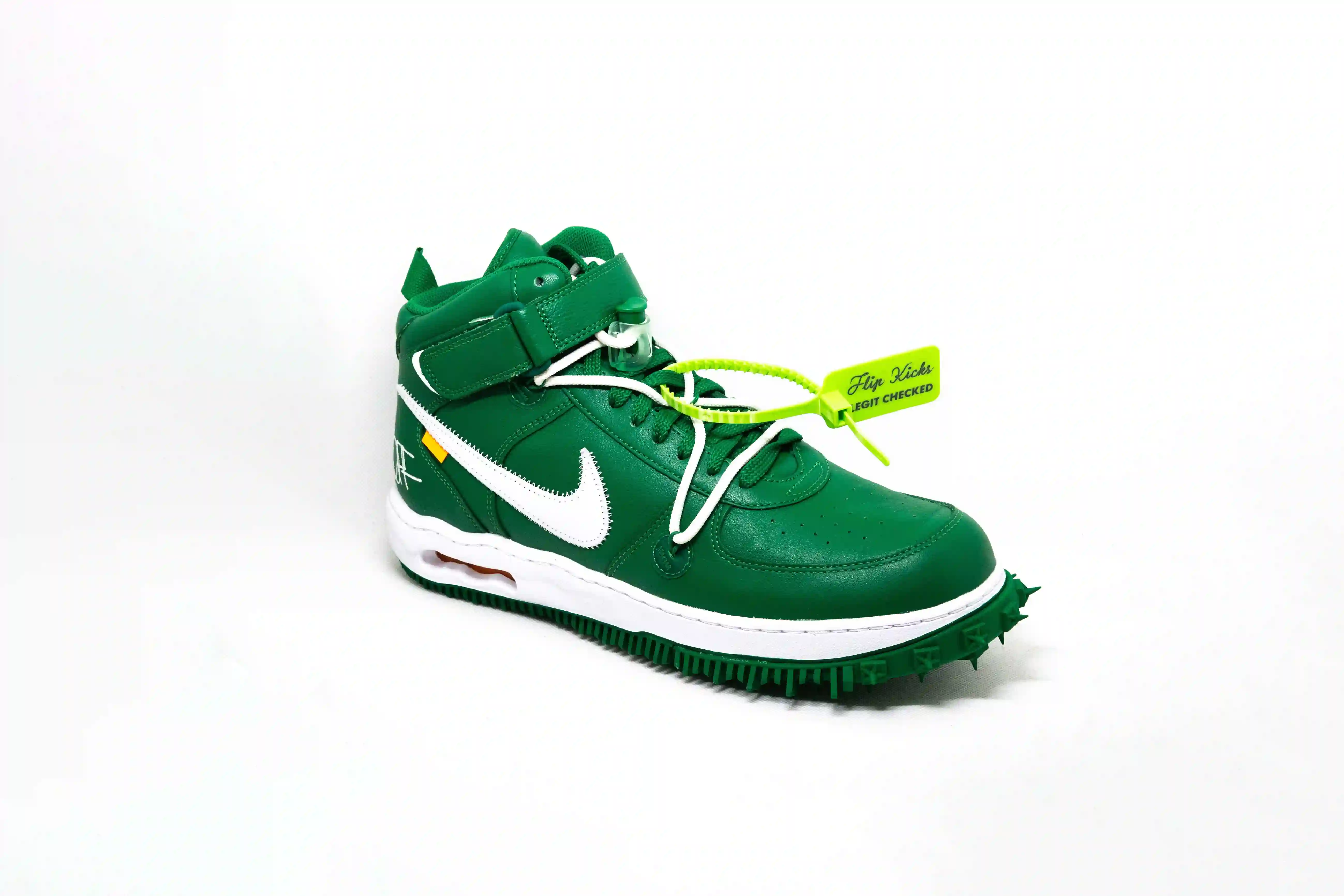 Air Force 1 Mid x OFF-WHITE VERDE PINO