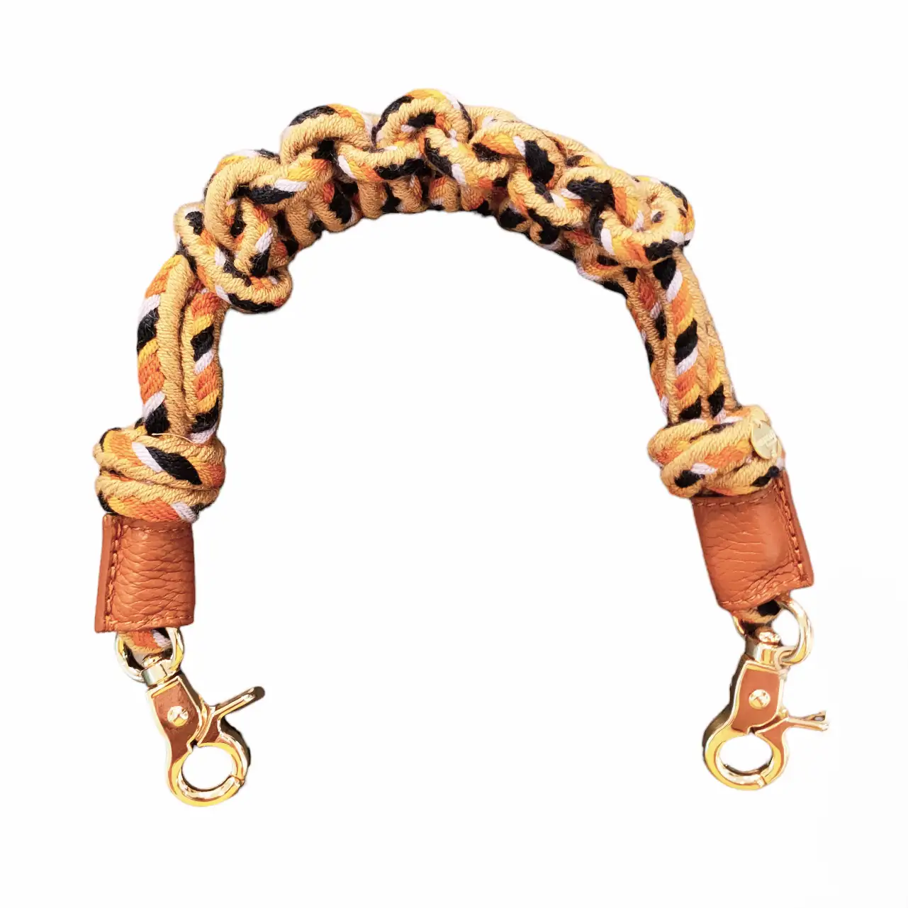 Asa corta para bolso de macramé - Imagen 8