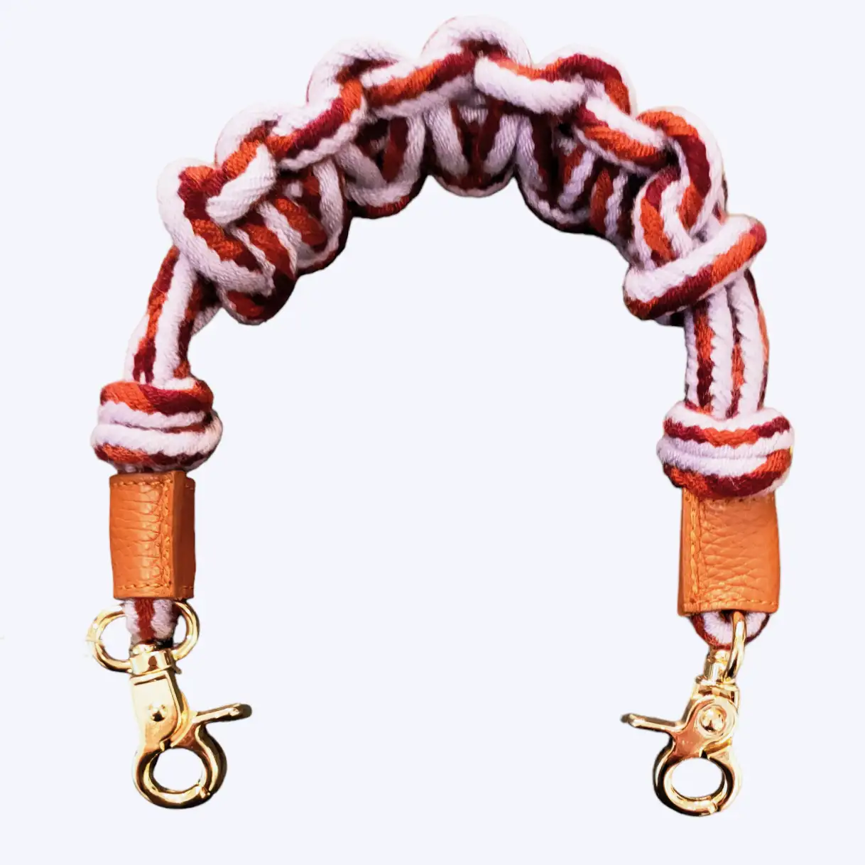 Asa corta para bolso de macramé - Imagen 11