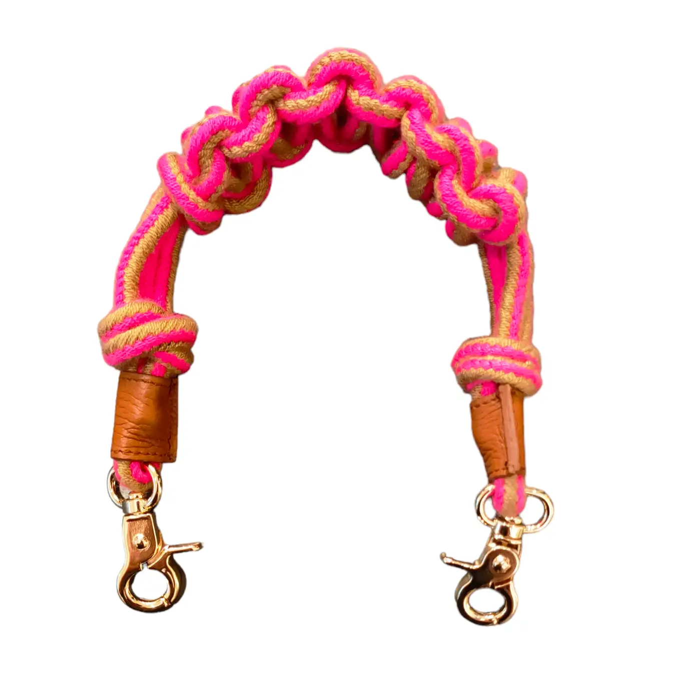 Asa corta para bolso de macramé - Imagen 14