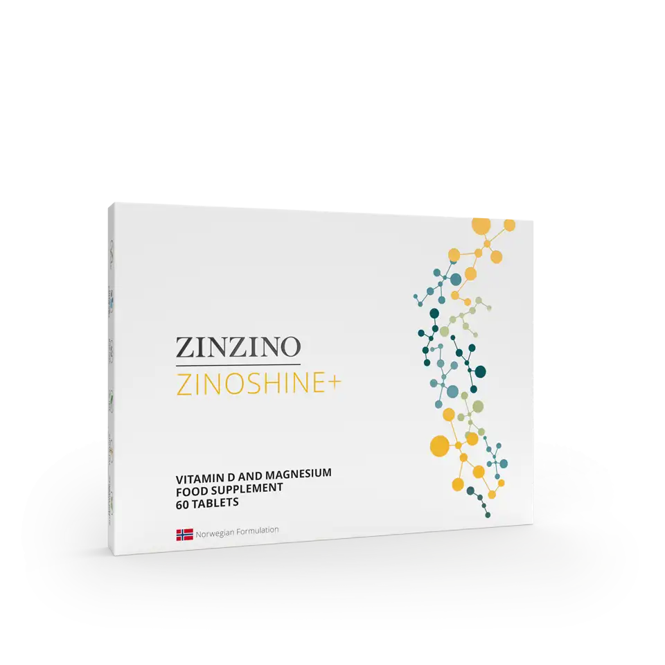 ZINZINO ZINOSHINE+ - SUPLEMENTO DE VITAMINA D3 Y MAGNESIO DE AMPLIO ESPECTRO