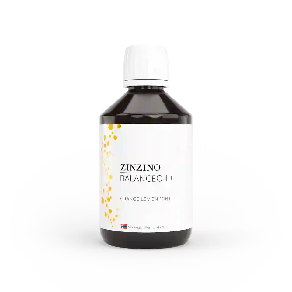 ZINZINO BALANCEOIL+ - OMEGA 3. MEZCLA NATURAL DE ACEITE DE PESCADO PURO, ACEITE DE OLIVA VIRGEN EXTRA, TOCOFEROLES Y VITAMINA D3. VARIOS SABORES