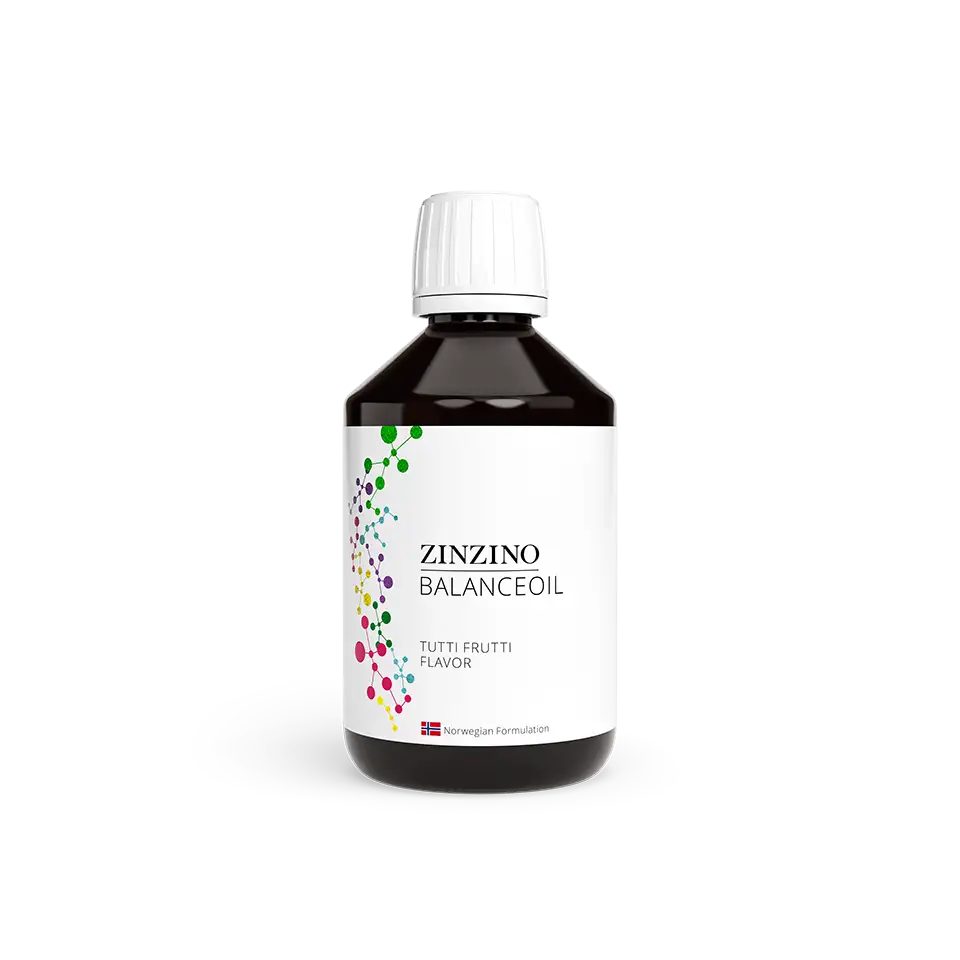 ZINZINO BALANCEOIL TUTTI FRUTTI - OMEGA 3 FÓRMULA FÁCIL DE TOMAR APTA PARA NIÑOS. APOYAR LA FUNCIÓN INMUNOLÓGICA, OCULAR Y CEREBRAL NORMAL.