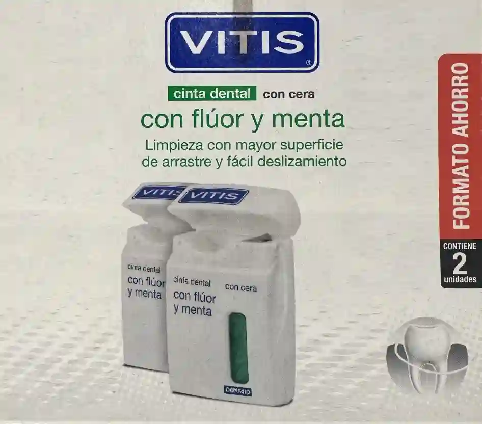 VITIS CINTA PACK FLUOR/MENTA 2X50M-V