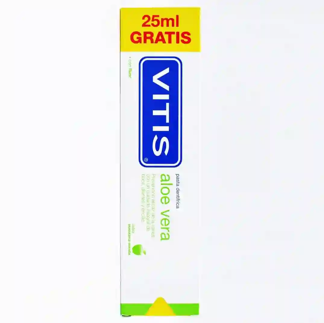 VITIS ALOE MANZANA PASTA V2 100+25ML GTS