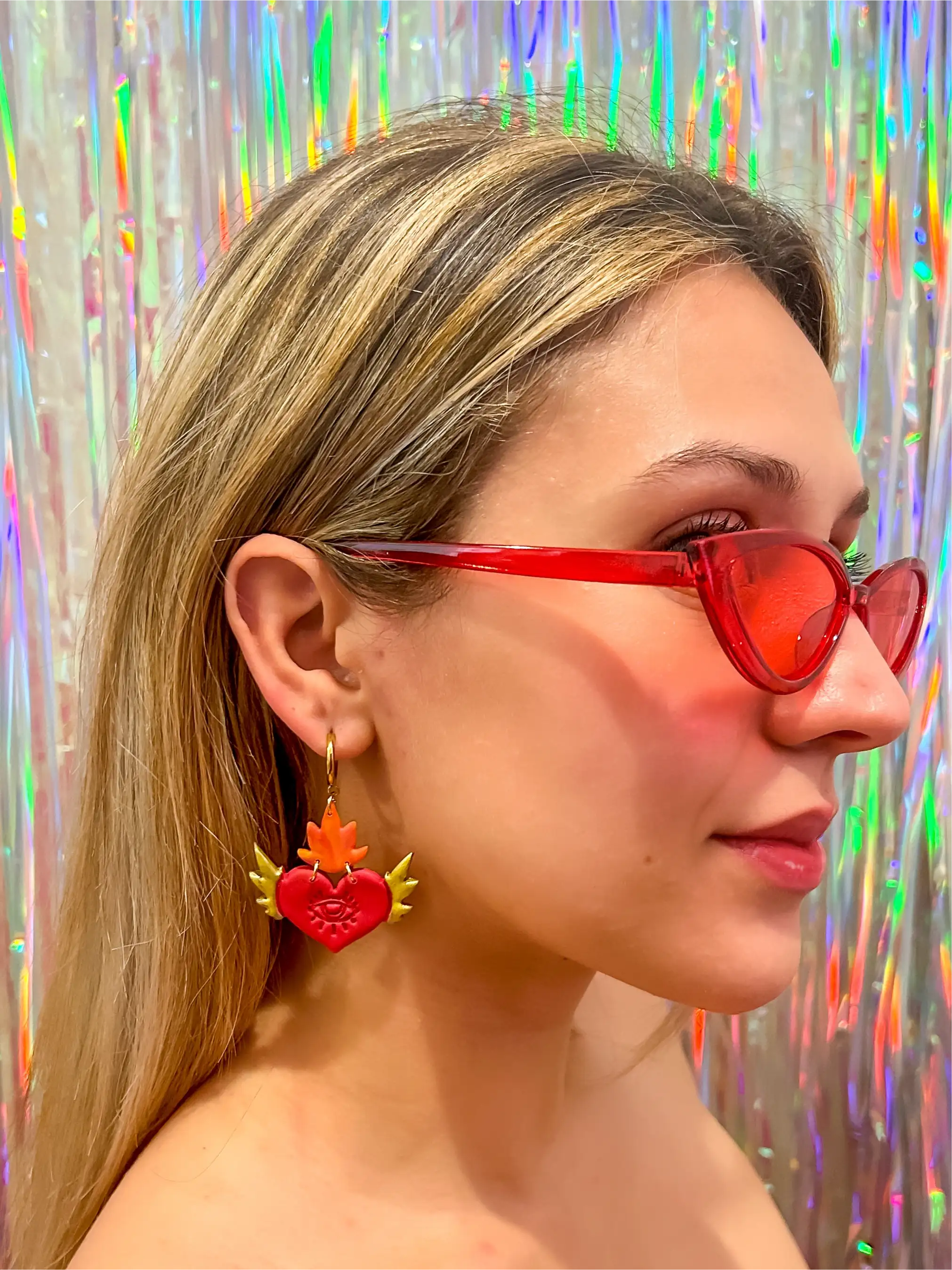 Pendientes Sagrado corazón - Imagen 4