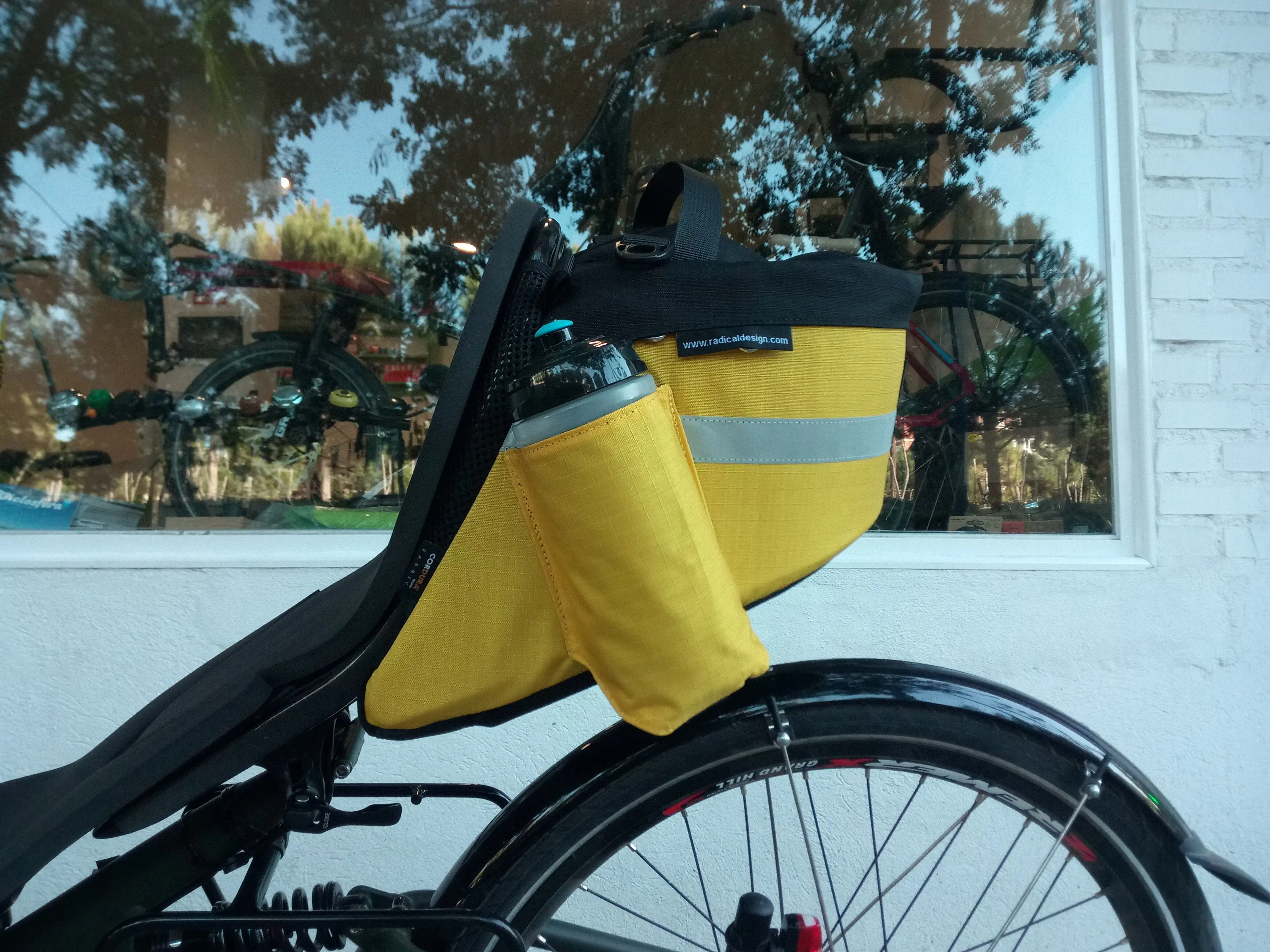 Bolsa para asiento de bicicleta reclinada Radical Design Solo Aero Wide - Imagen 6