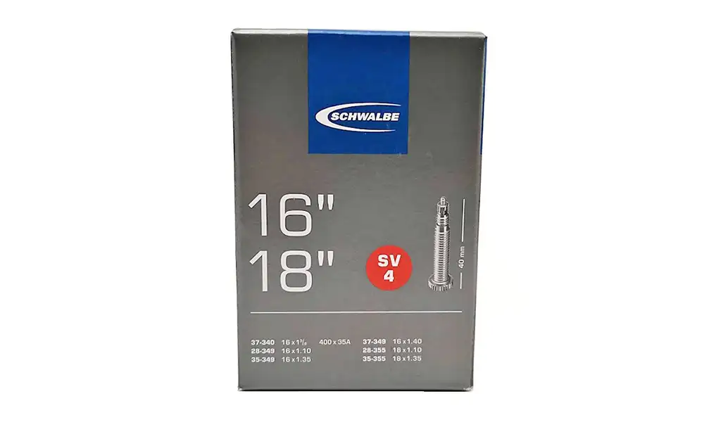 Cámara Schwalbe SV 4 16 / 18 pulgadas