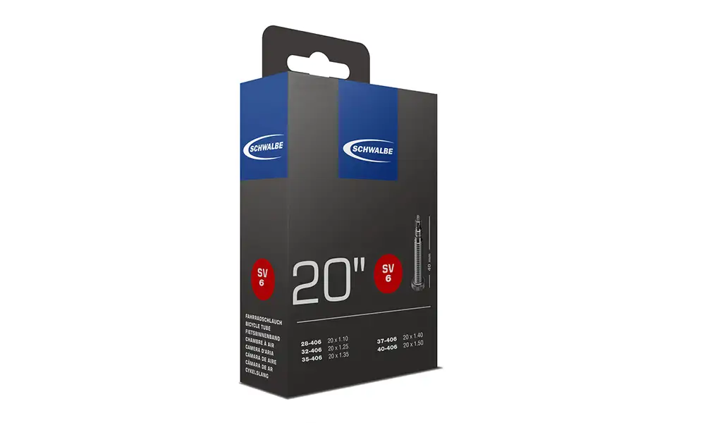 Cámara Schwalbe SV 6 20 pulgadas